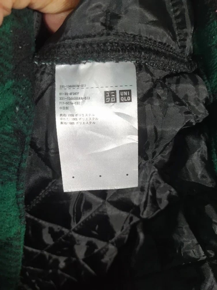 Flannel × Japanese Brand × Uniqlo 💥 Uniqlo Quilted Plaid Flannel Size US M / EU 48-50 / 2 - 4 Thumbnail