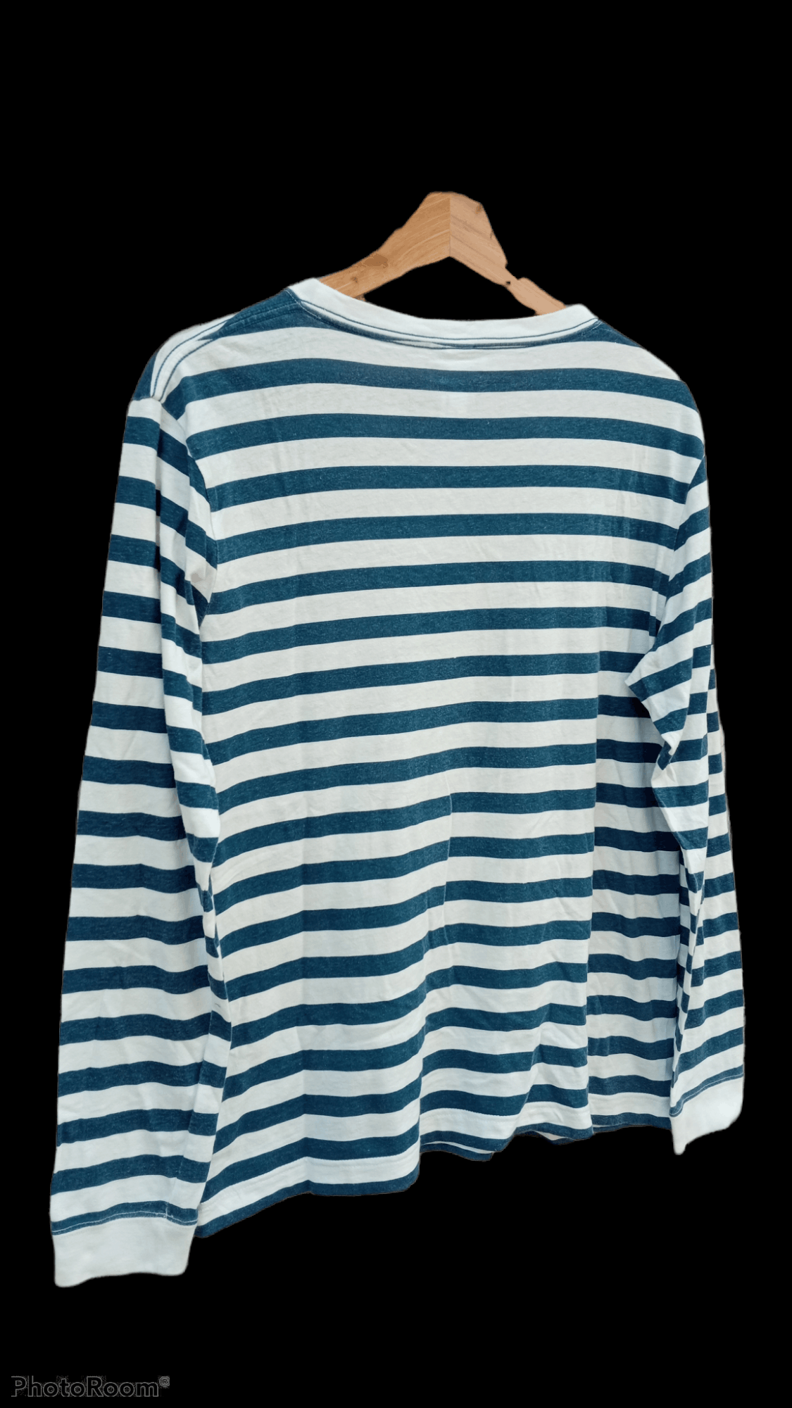 Margaret Howell 🔥🔥MHL Margaret Howell Striped Border LS T-Shirt Size US M / EU 48-50 / 2 - 18 Thumbnail