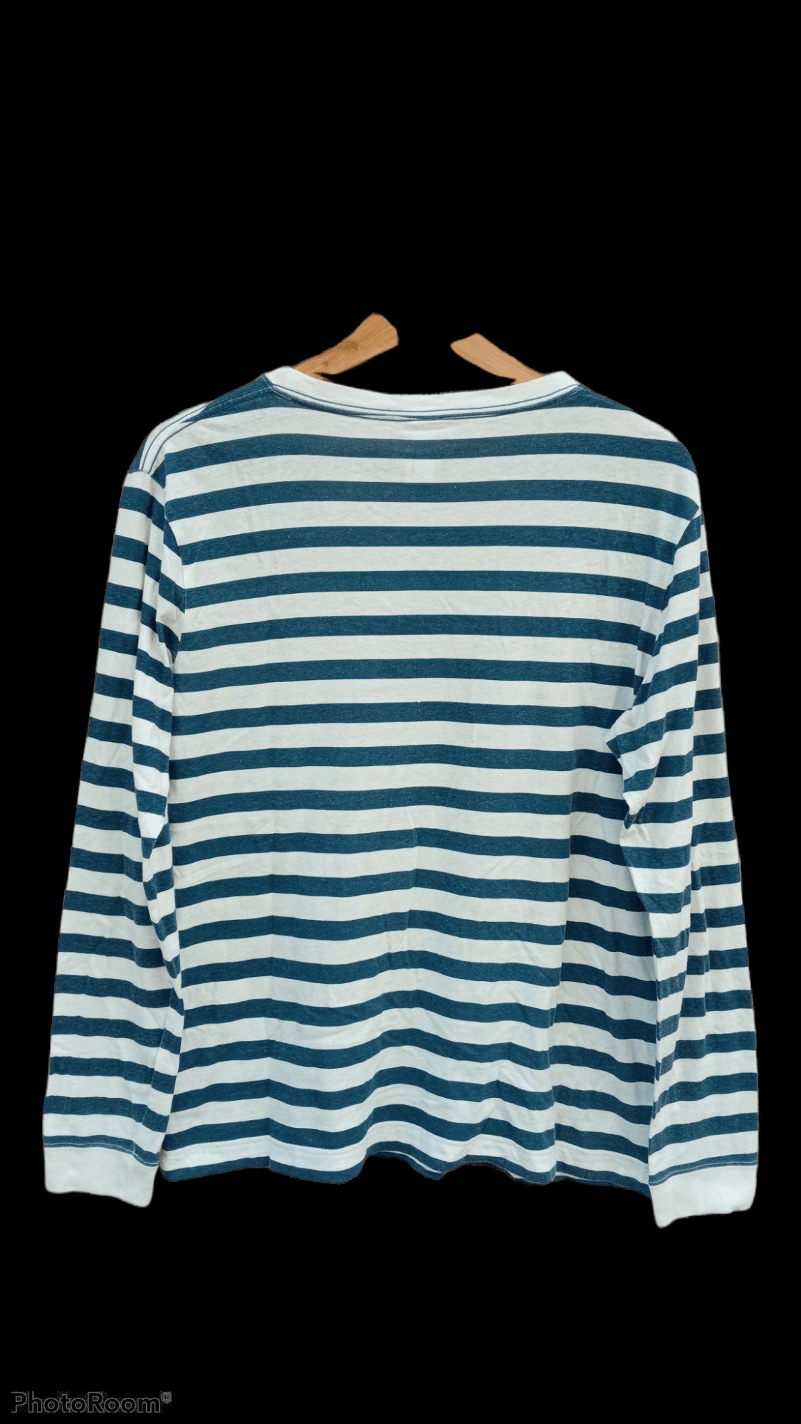 Margaret Howell 🔥🔥MHL Margaret Howell Striped Border LS T-Shirt Size US M / EU 48-50 / 2 - 17 Thumbnail