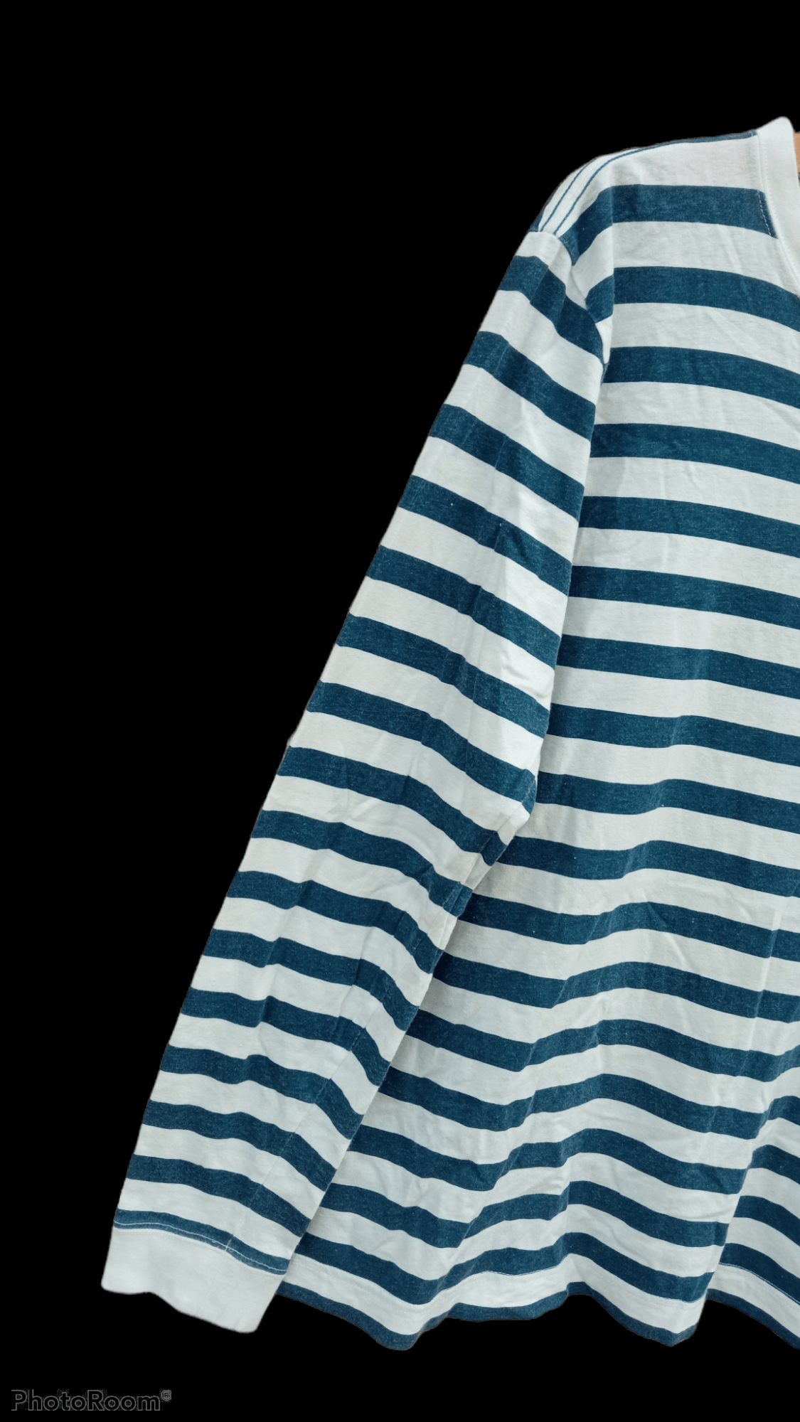 Margaret Howell 🔥🔥MHL Margaret Howell Striped Border LS T-Shirt Size US M / EU 48-50 / 2 - 8 Thumbnail