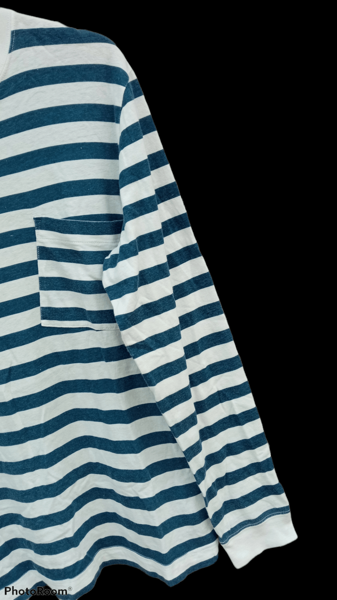 Margaret Howell 🔥🔥MHL Margaret Howell Striped Border LS T-Shirt Size US M / EU 48-50 / 2 - 11 Thumbnail