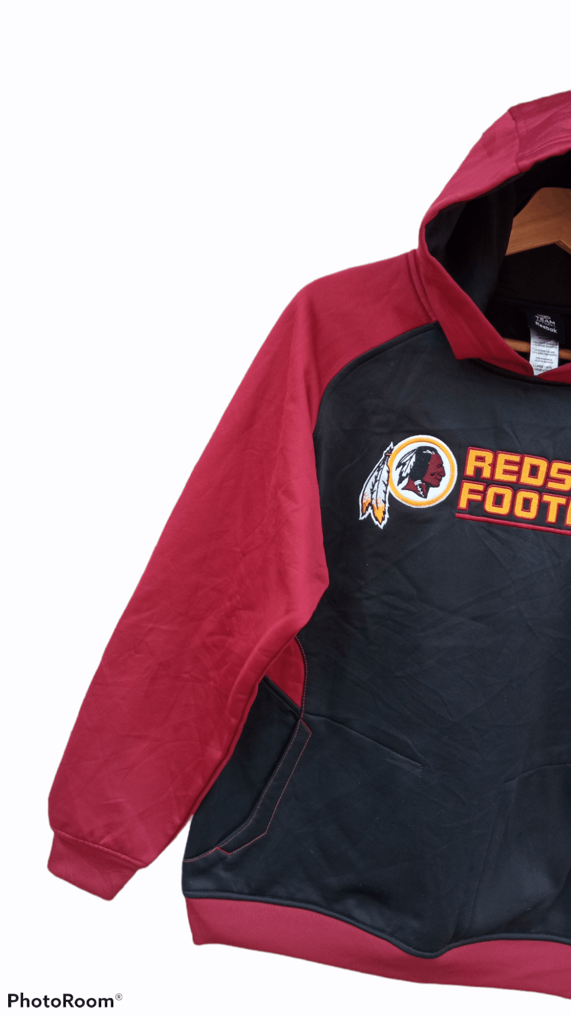 NFL × Reebok 🔥🔥Reebok x NFL Team Redskins Football Hoodie Size US M / EU 48-50 / 2 - 8 Thumbnail