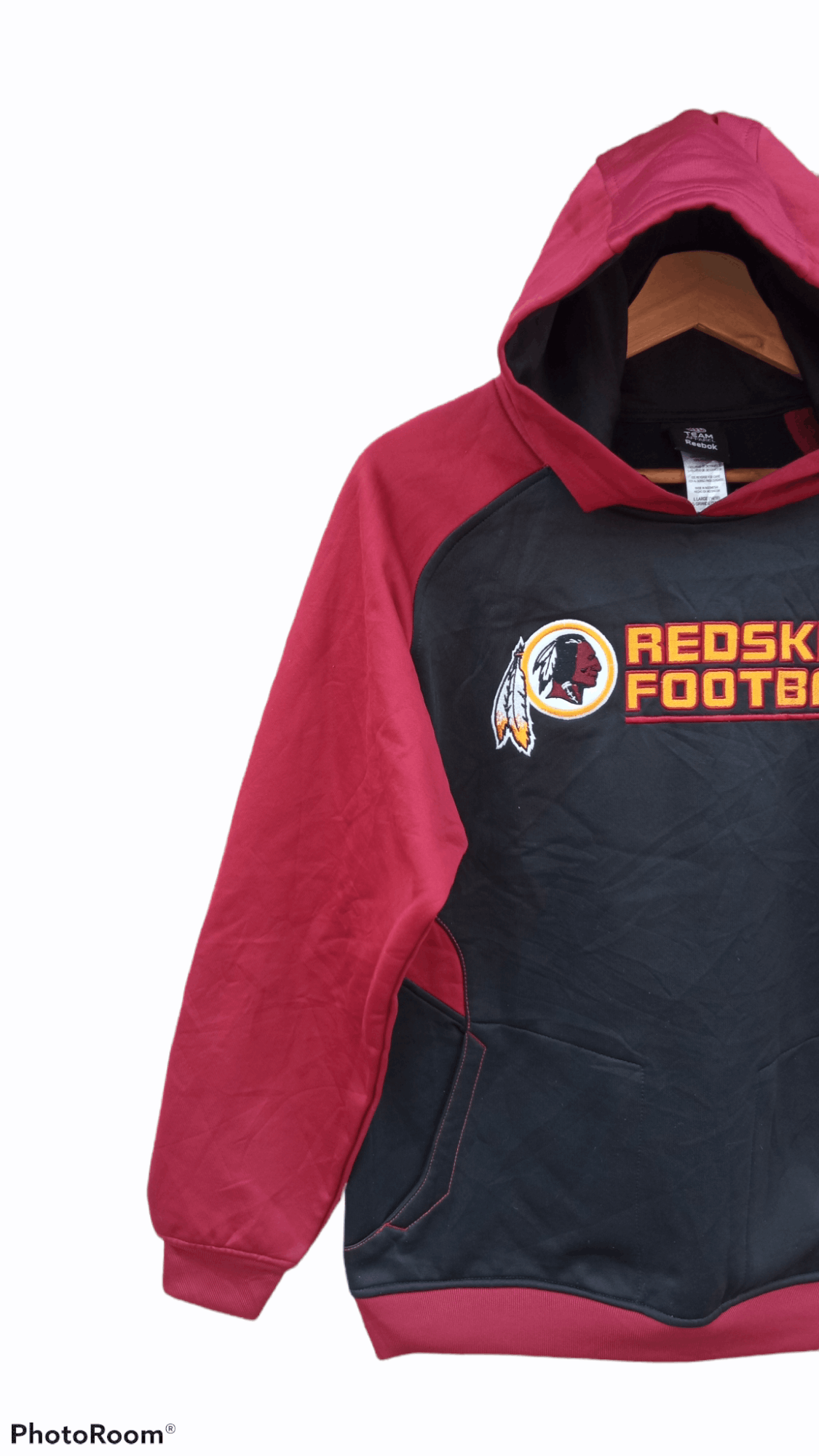 NFL × Reebok 🔥🔥Reebok x NFL Team Redskins Football Hoodie Size US M / EU 48-50 / 2 - 4 Thumbnail