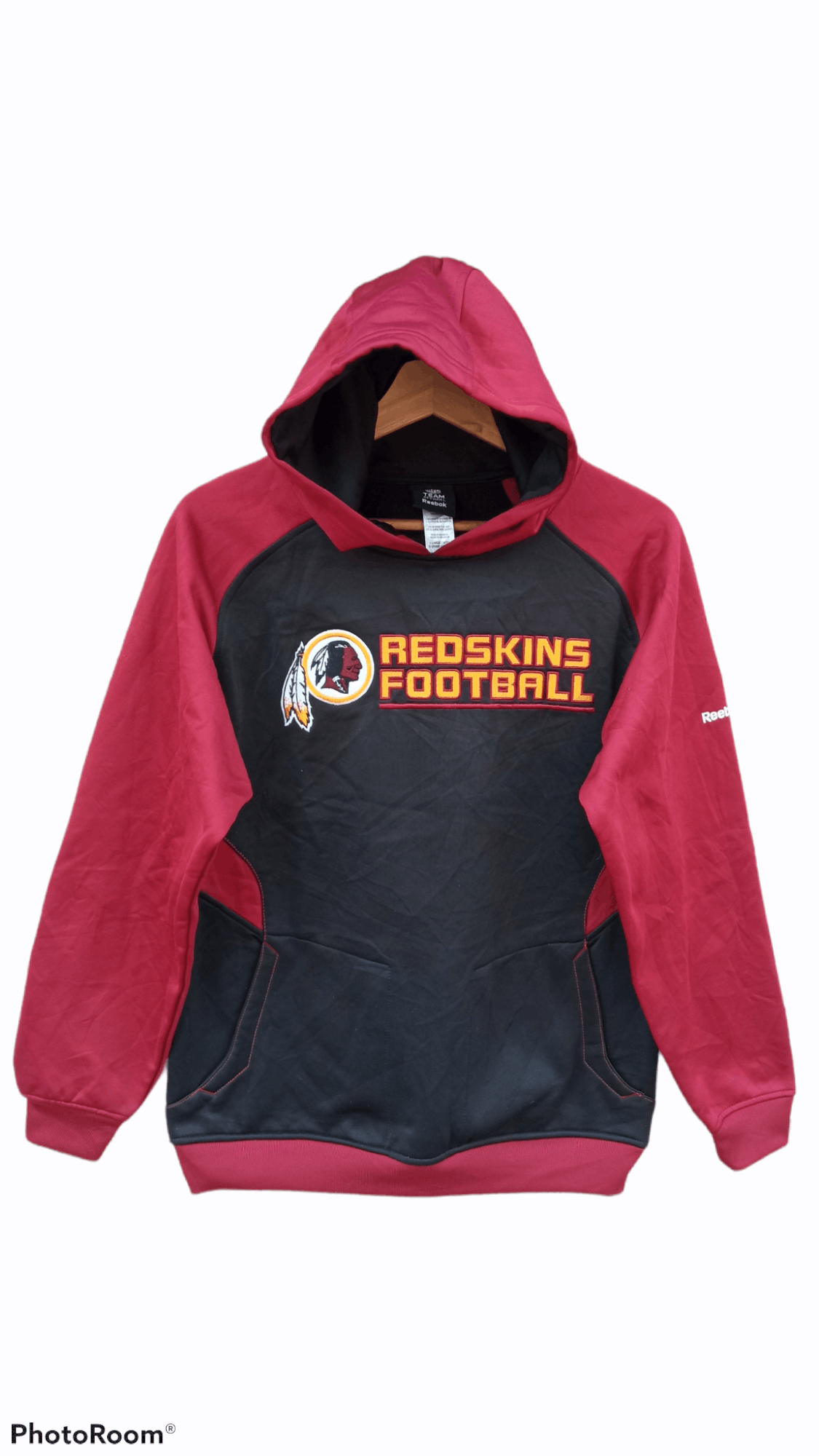 Reebok, Shirts & Tops, Washington Redskins Hoodie