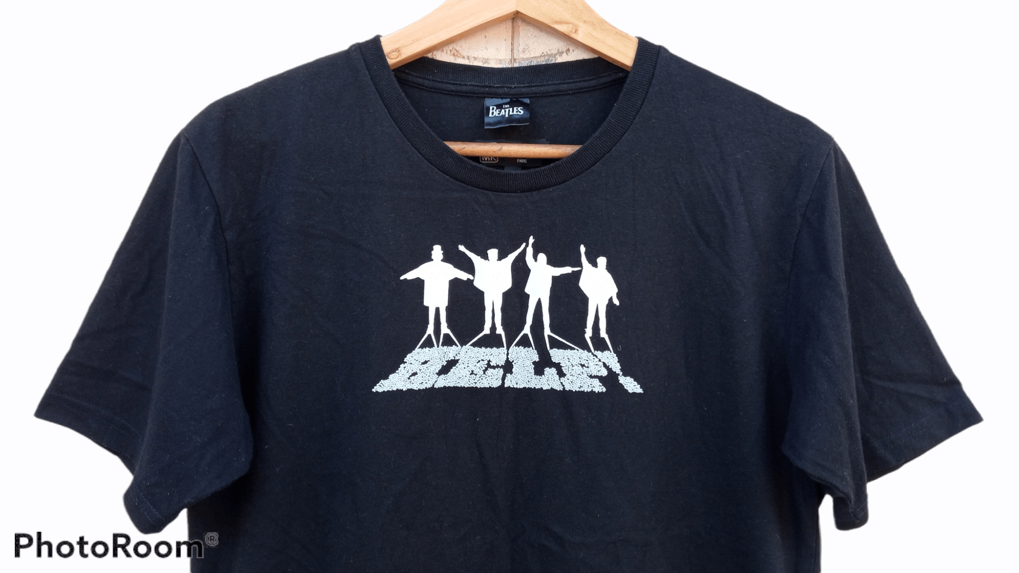 Band Tees × Japanese Brand × Michel Klein 🔥🔥Michel Klein x The Beatles HELP T-Shirt Size US S / EU 44-46 / 1 - 12 Thumbnail