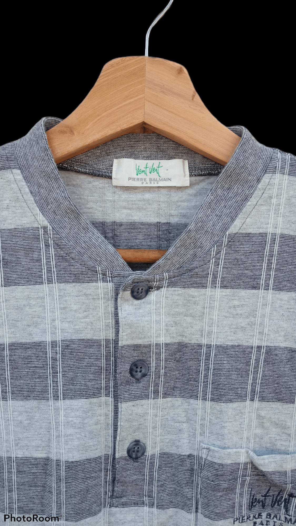Pierre Balmain × Vintage 🔥🔥Vintage Pierre Balmain Plaid Sweatshirt Size US M / EU 48-50 / 2 - 15 Thumbnail