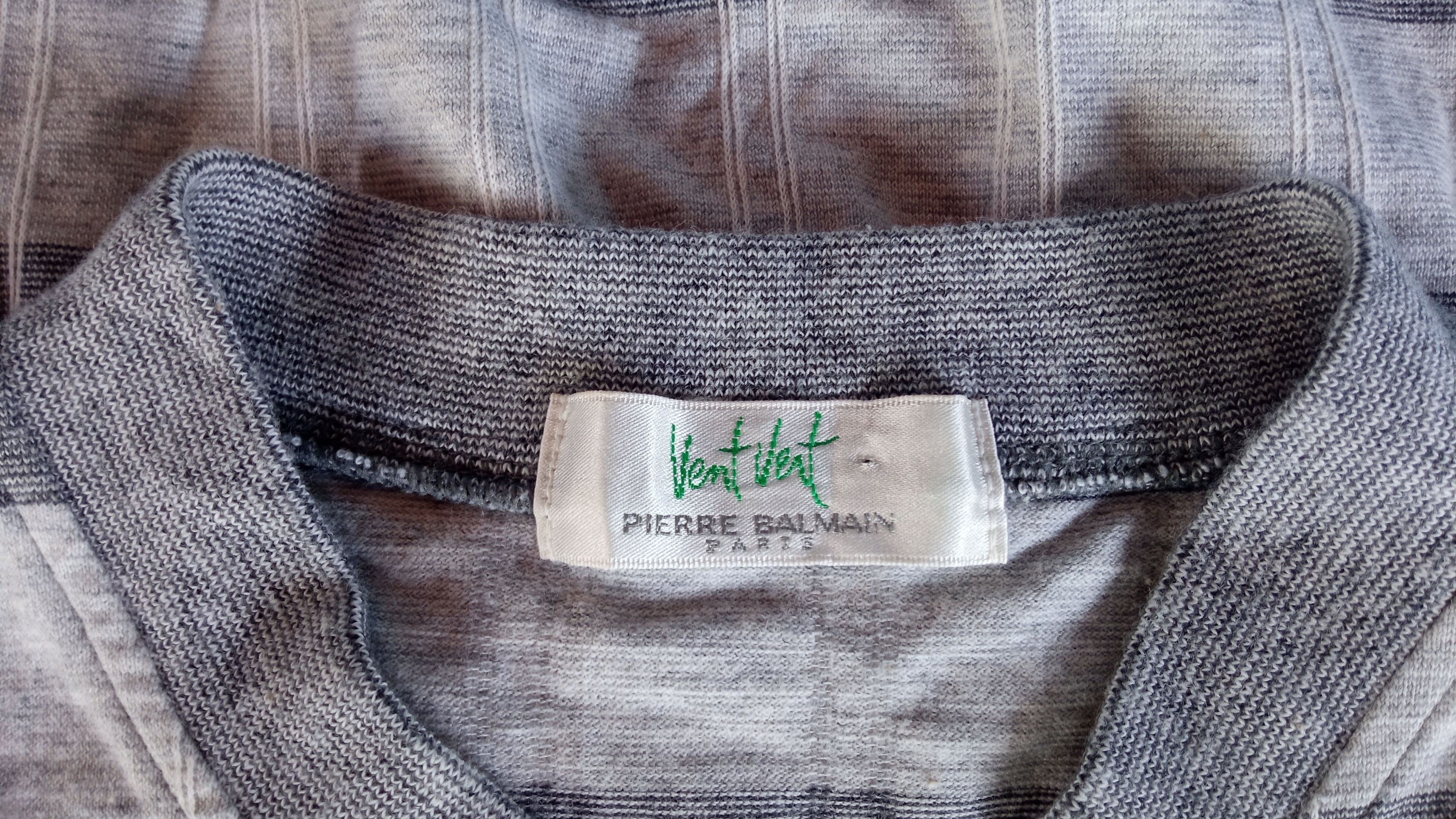 Pierre Balmain × Vintage 🔥🔥Vintage Pierre Balmain Plaid Sweatshirt Size US M / EU 48-50 / 2 - 21 Thumbnail