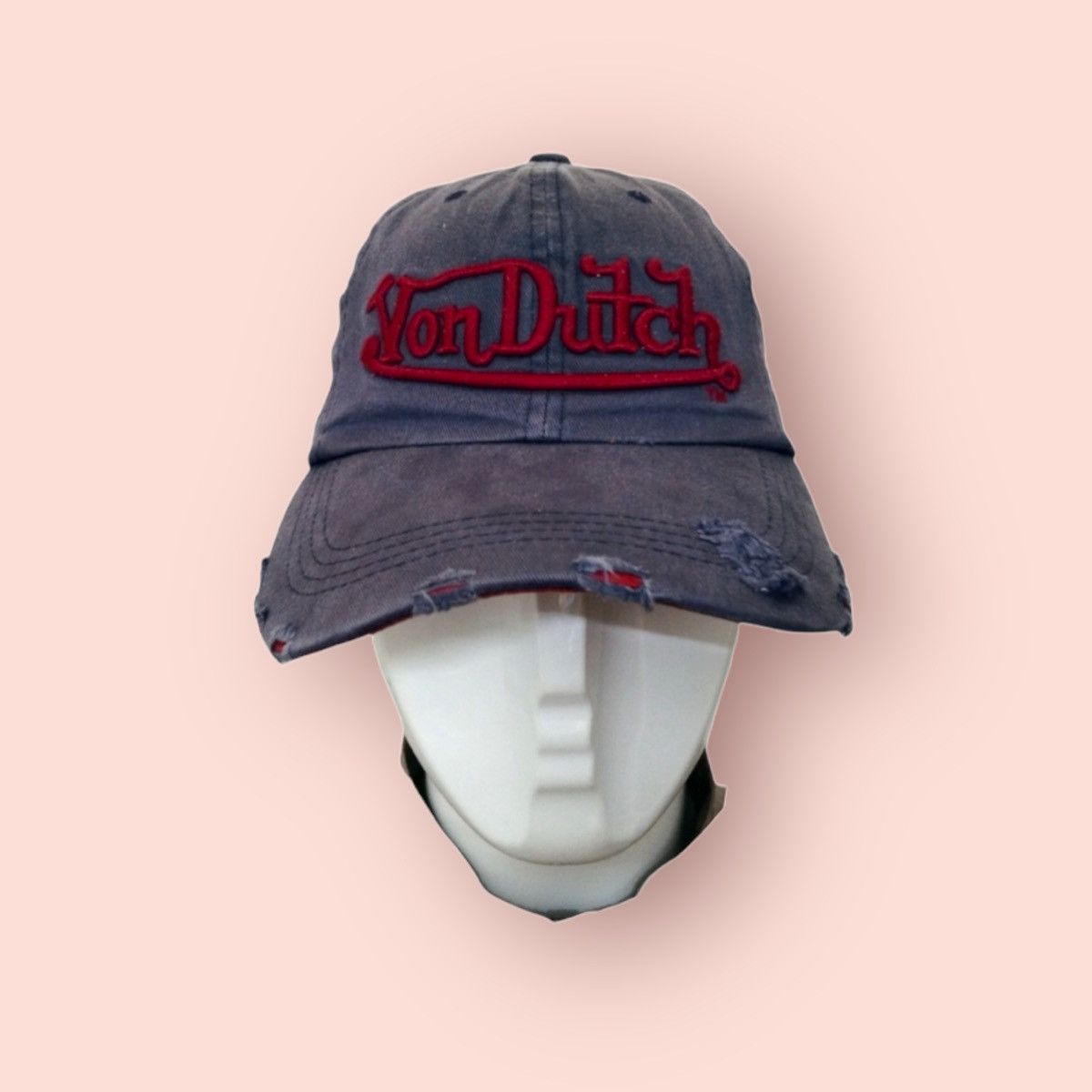 Von Dutch VON DUTCH VINTAGE DISTRESSED STRAPBACK Size ONE SIZE - 6 Thumbnail