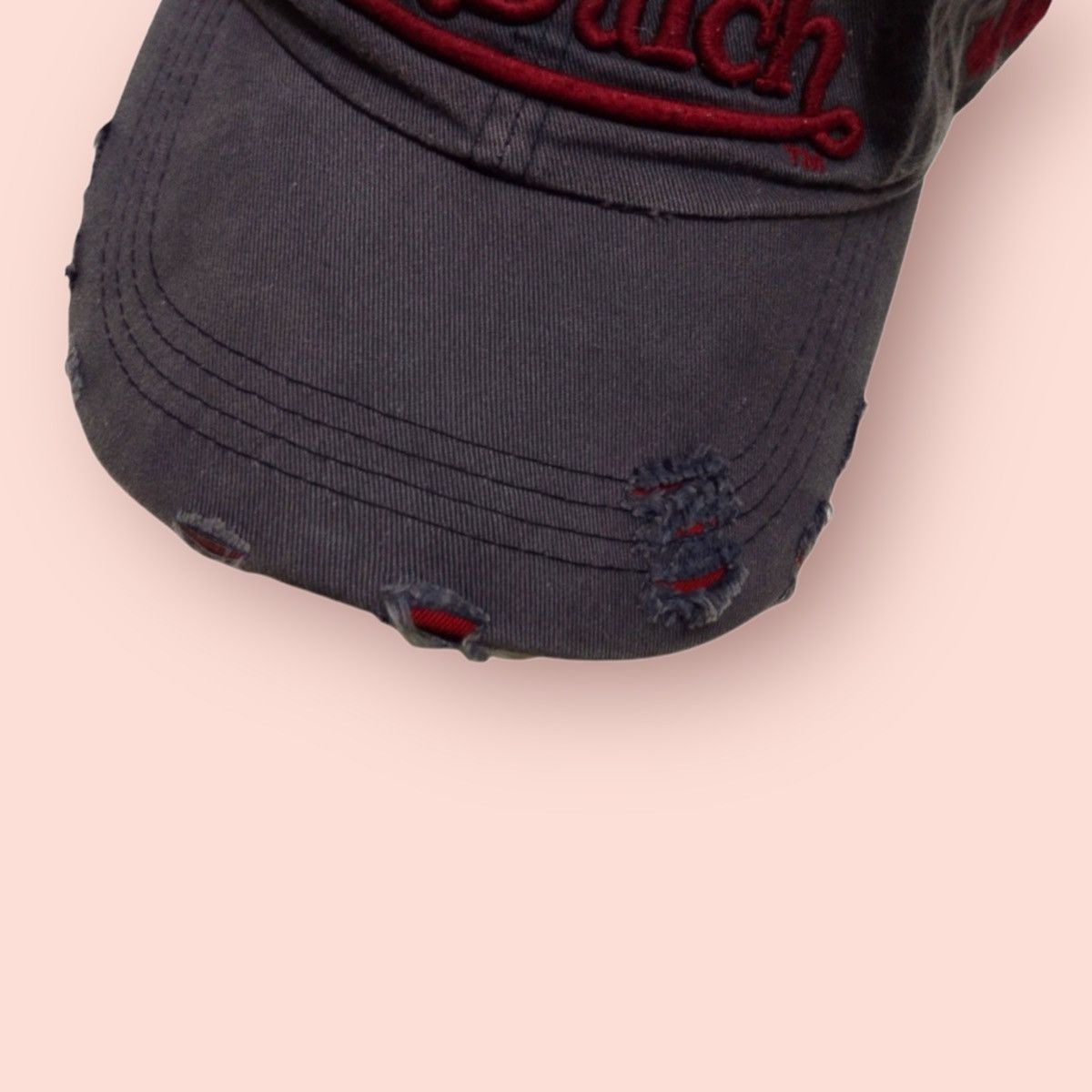 Von Dutch VON DUTCH VINTAGE DISTRESSED STRAPBACK Size ONE SIZE - 14 Thumbnail
