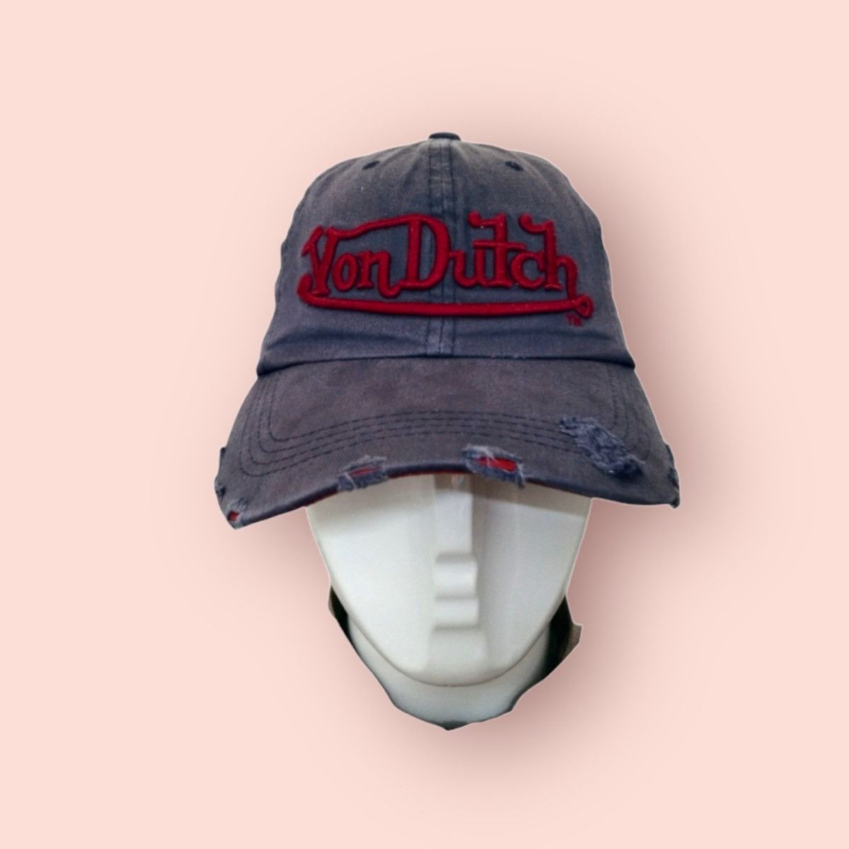 Von Dutch VON DUTCH VINTAGE DISTRESSED STRAPBACK Size ONE SIZE - 2 Thumbnail