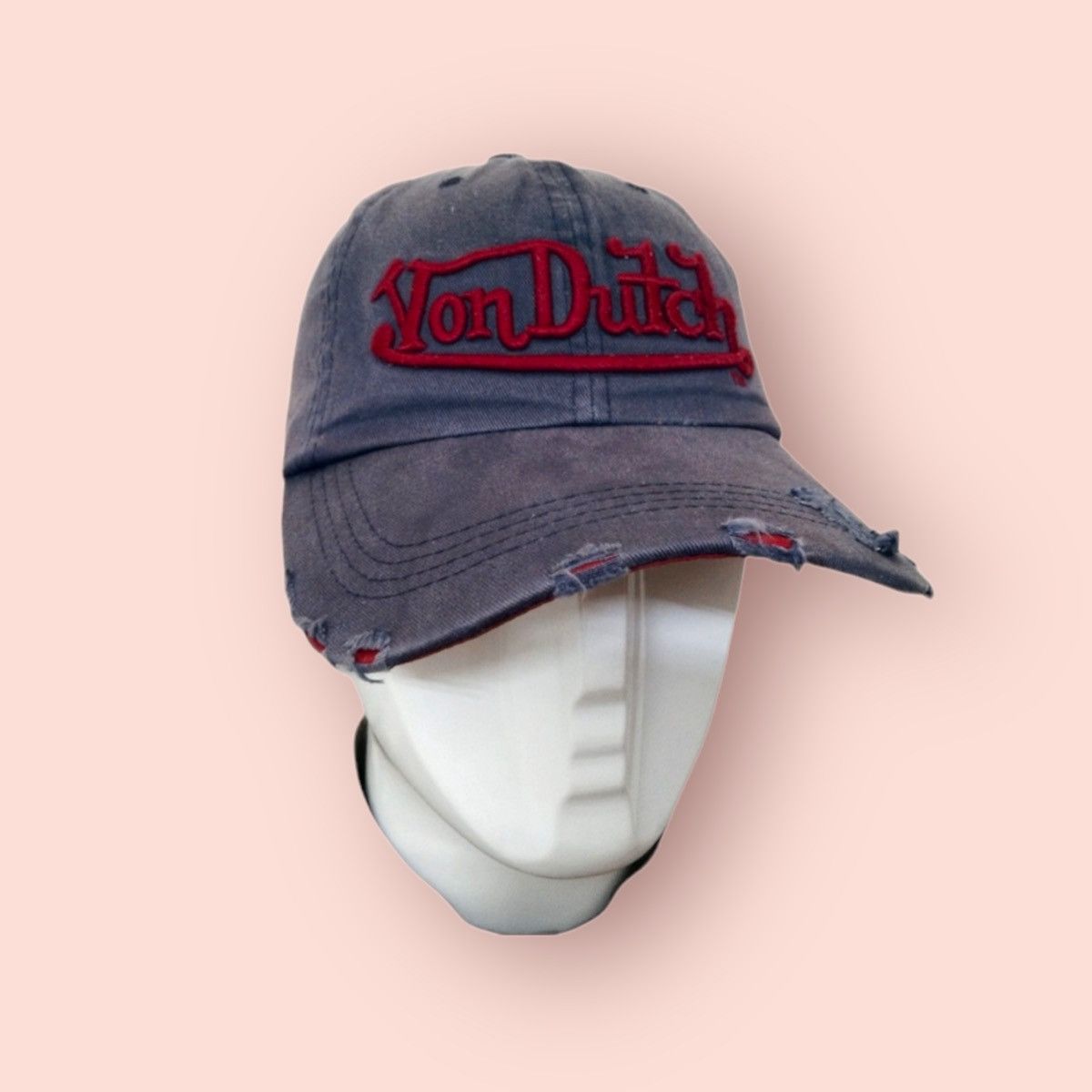 Von Dutch VON DUTCH VINTAGE DISTRESSED STRAPBACK Size ONE SIZE - 9 Thumbnail