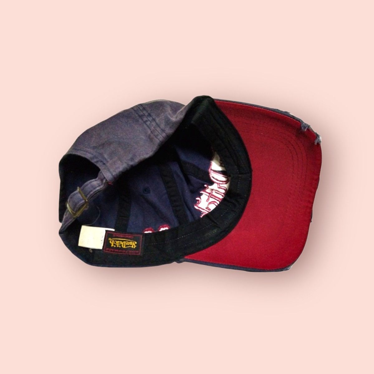 Von Dutch VON DUTCH VINTAGE DISTRESSED STRAPBACK Size ONE SIZE - 16 Thumbnail