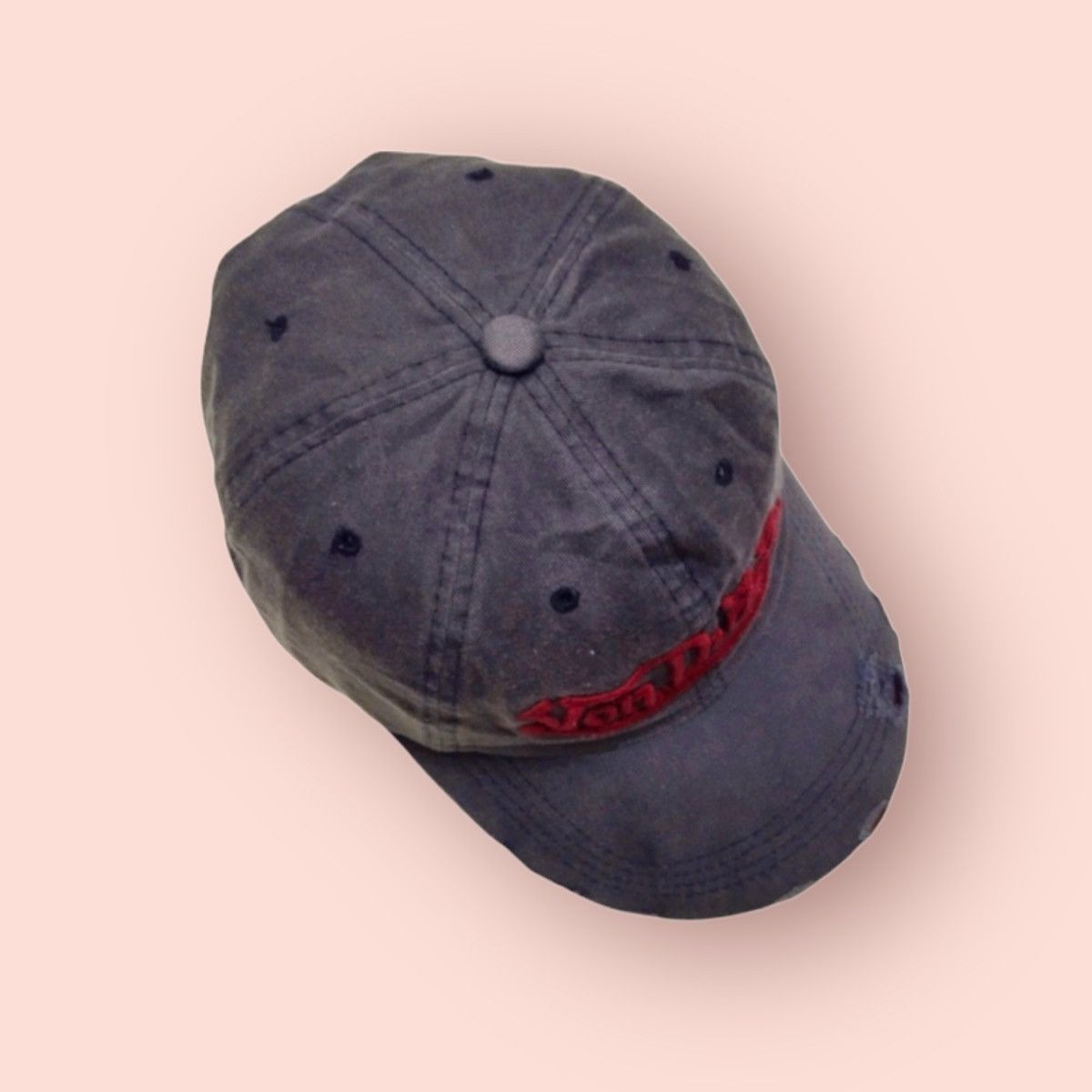 Von Dutch VON DUTCH VINTAGE DISTRESSED STRAPBACK Size ONE SIZE - 12 Thumbnail