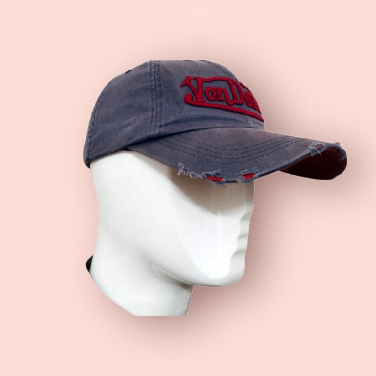 Von Dutch VON DUTCH VINTAGE DISTRESSED STRAPBACK Size ONE SIZE - 8 Thumbnail