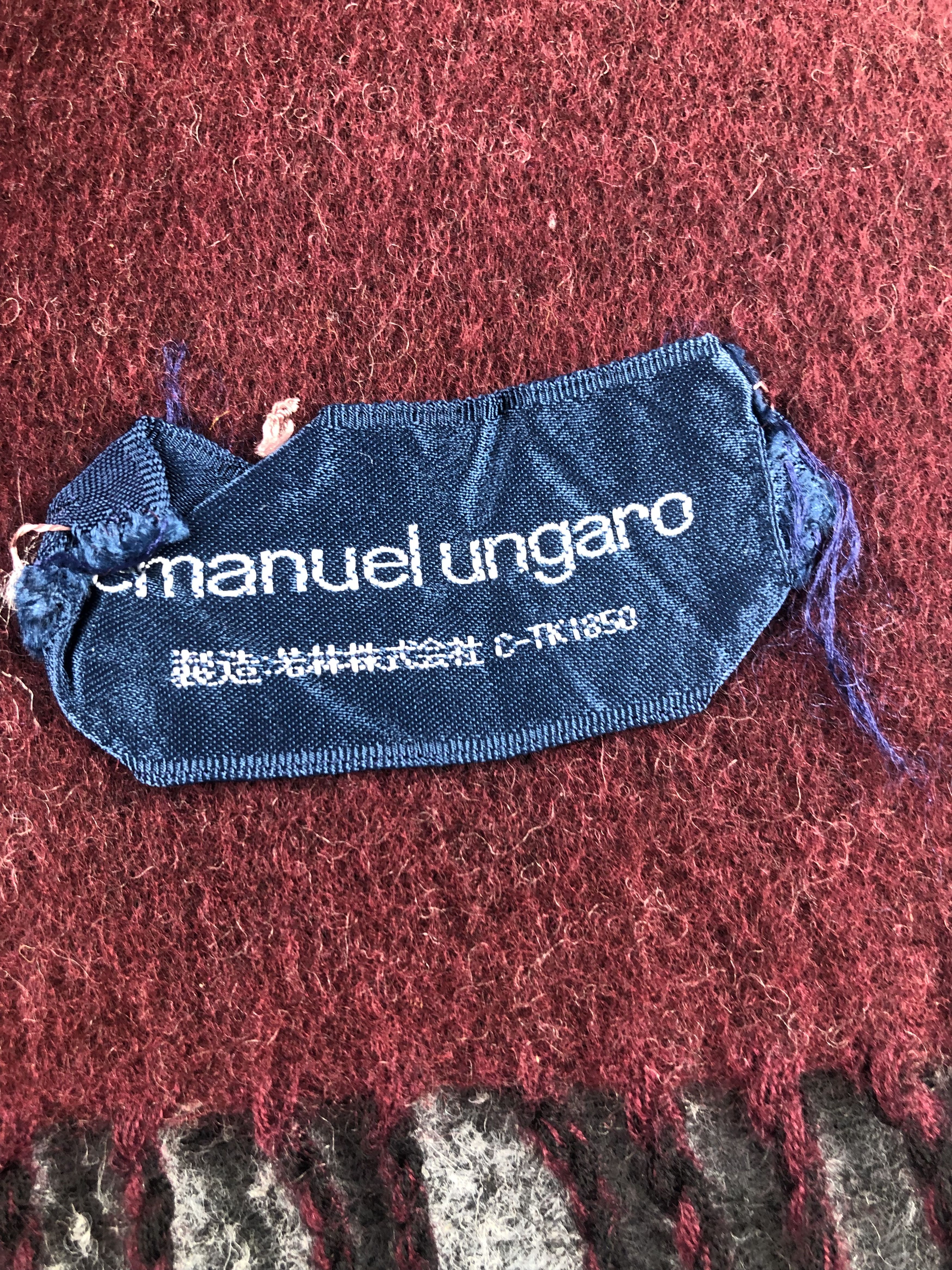 Emanuel Ungaro Emanuel Ungaro Scarf / Muffler / Neckwear Size ONE SIZE - 5 Thumbnail
