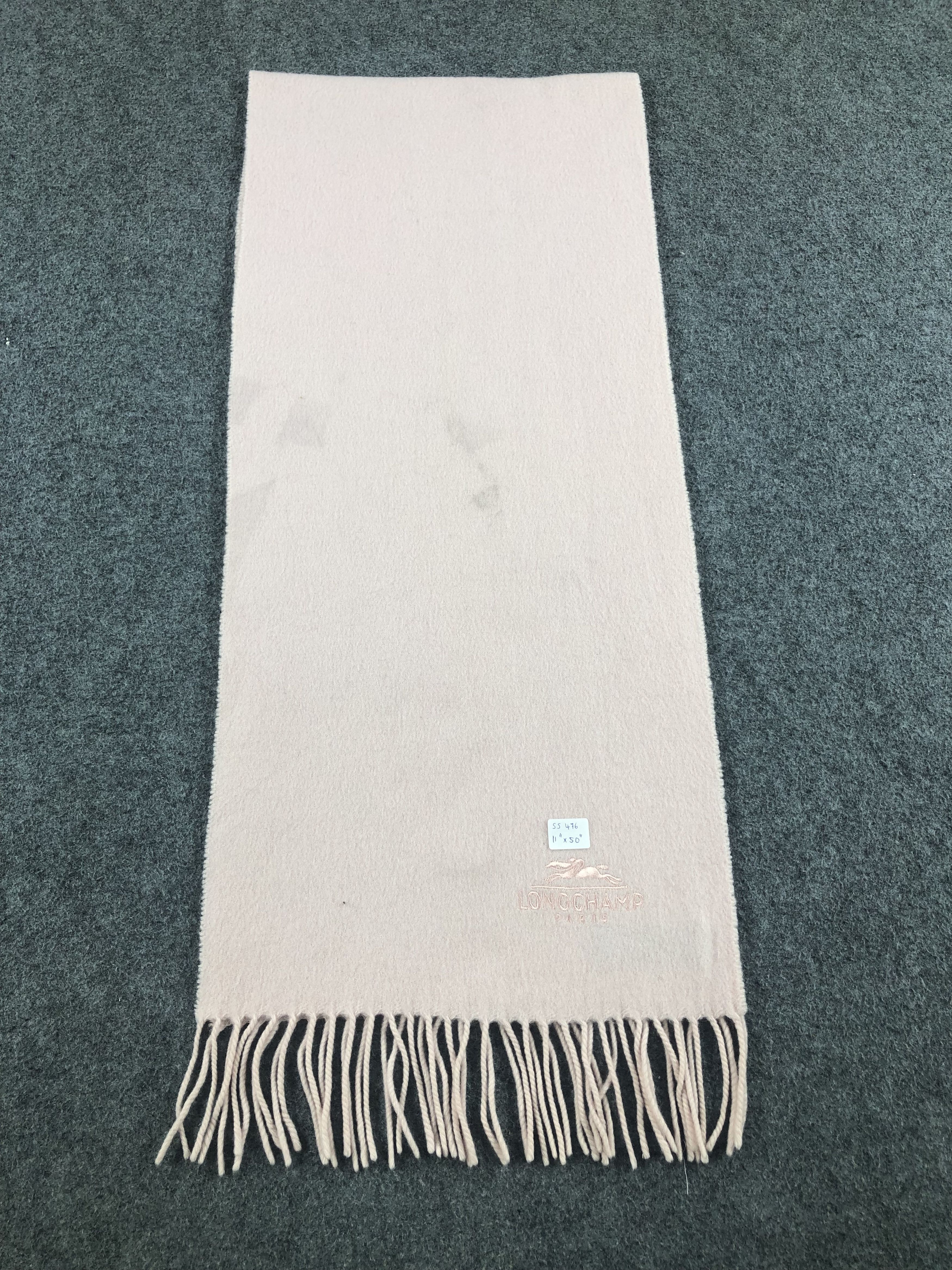 Longchamp Longchamp Cashmere Scarf / Muffler / Cashmere Size ONE SIZE - 3 Thumbnail