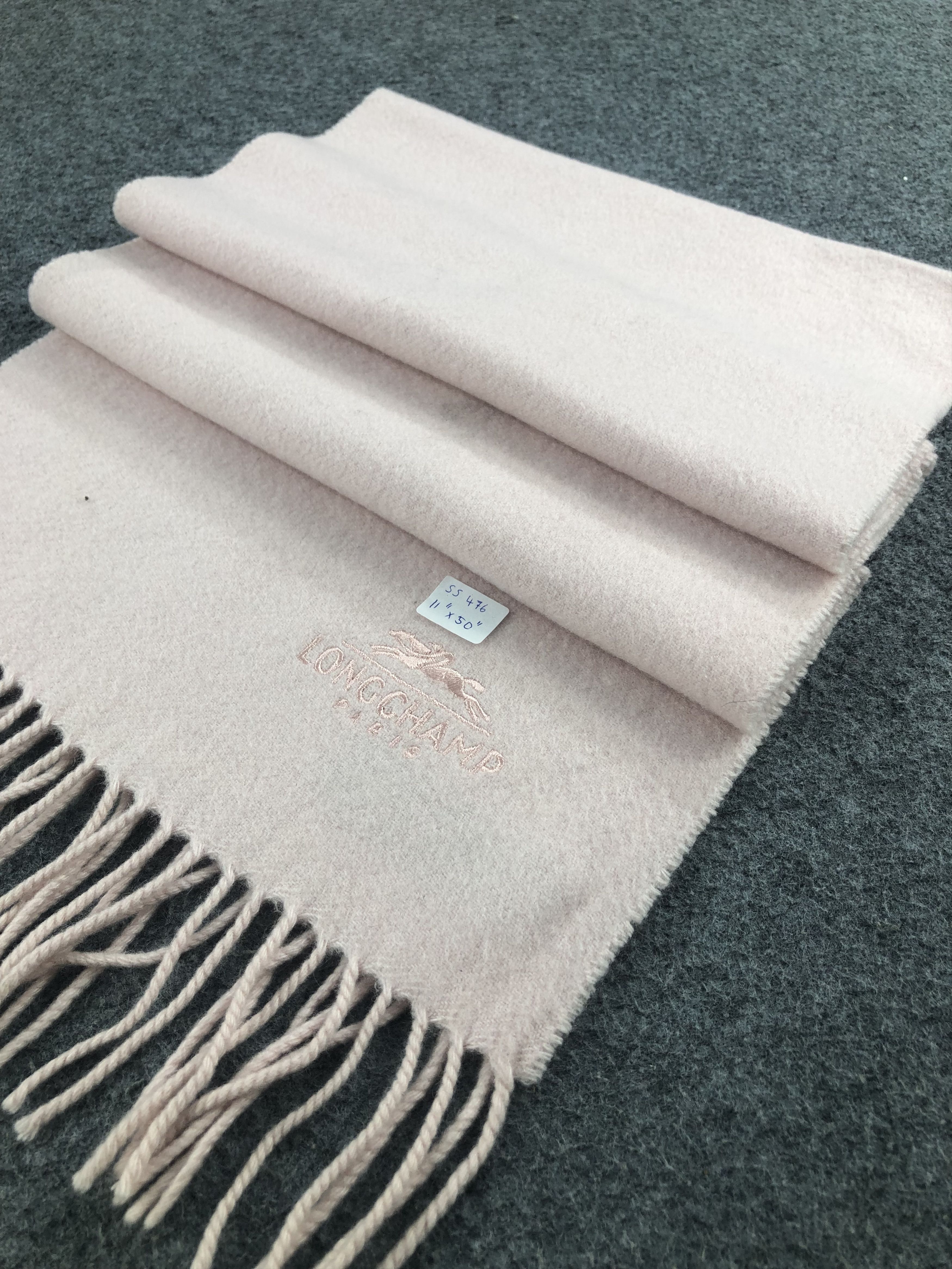Longchamp Longchamp Cashmere Scarf / Muffler / Cashmere Size ONE SIZE - 2 Thumbnail
