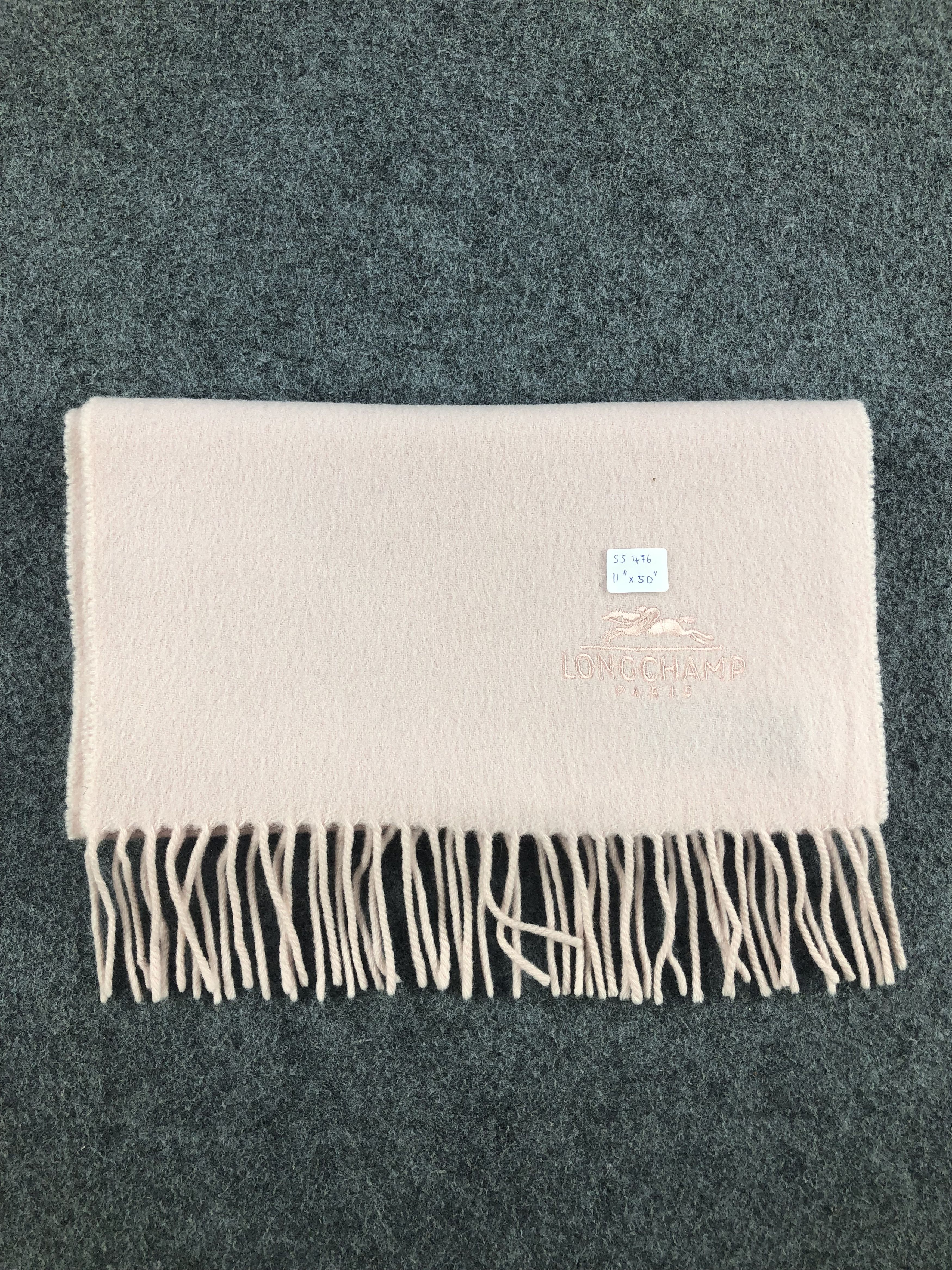 Longchamp Longchamp Cashmere Scarf / Muffler / Cashmere Size ONE SIZE - 9 Thumbnail