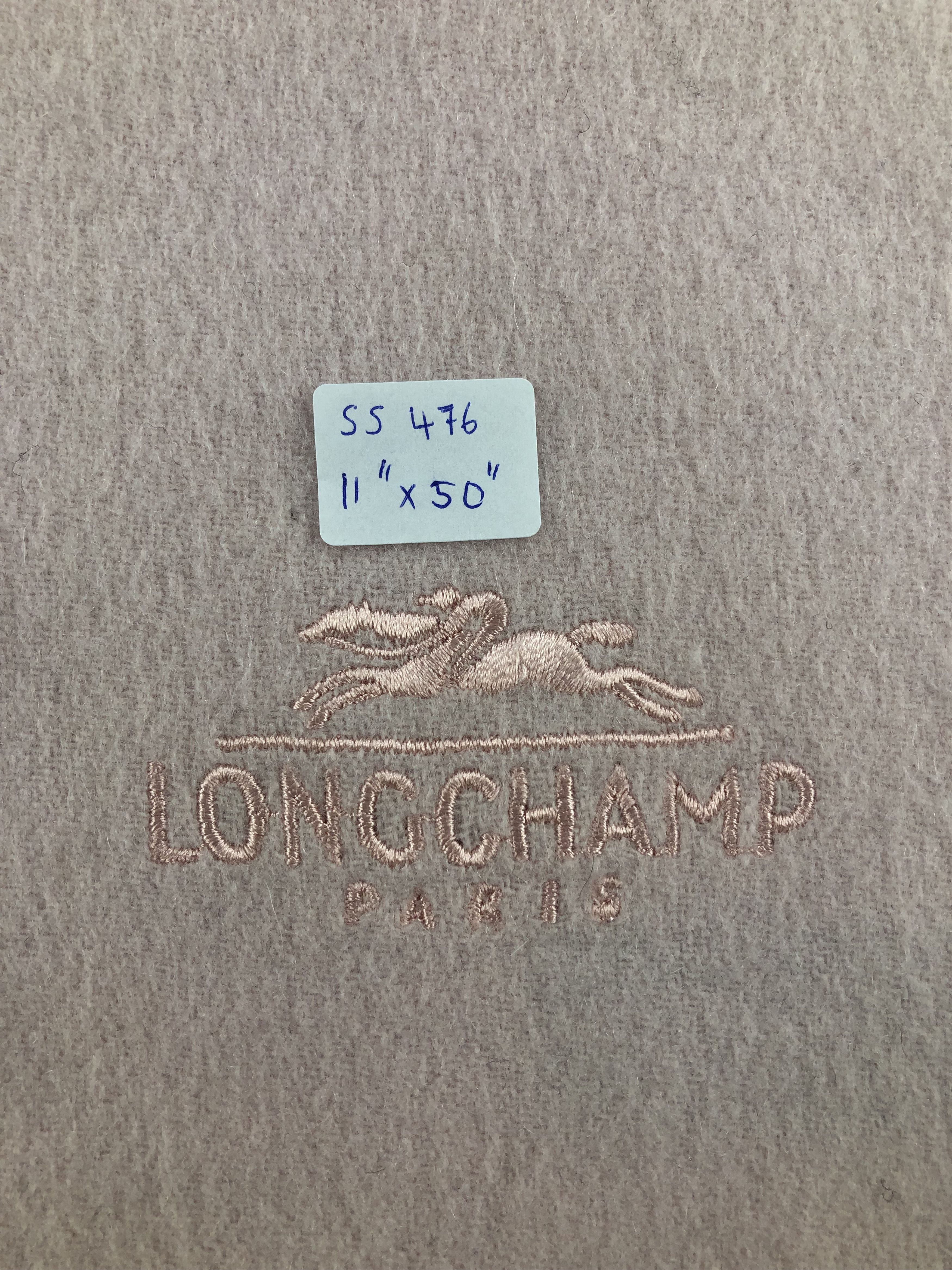 Longchamp Longchamp Cashmere Scarf / Muffler / Cashmere Size ONE SIZE - 4 Thumbnail
