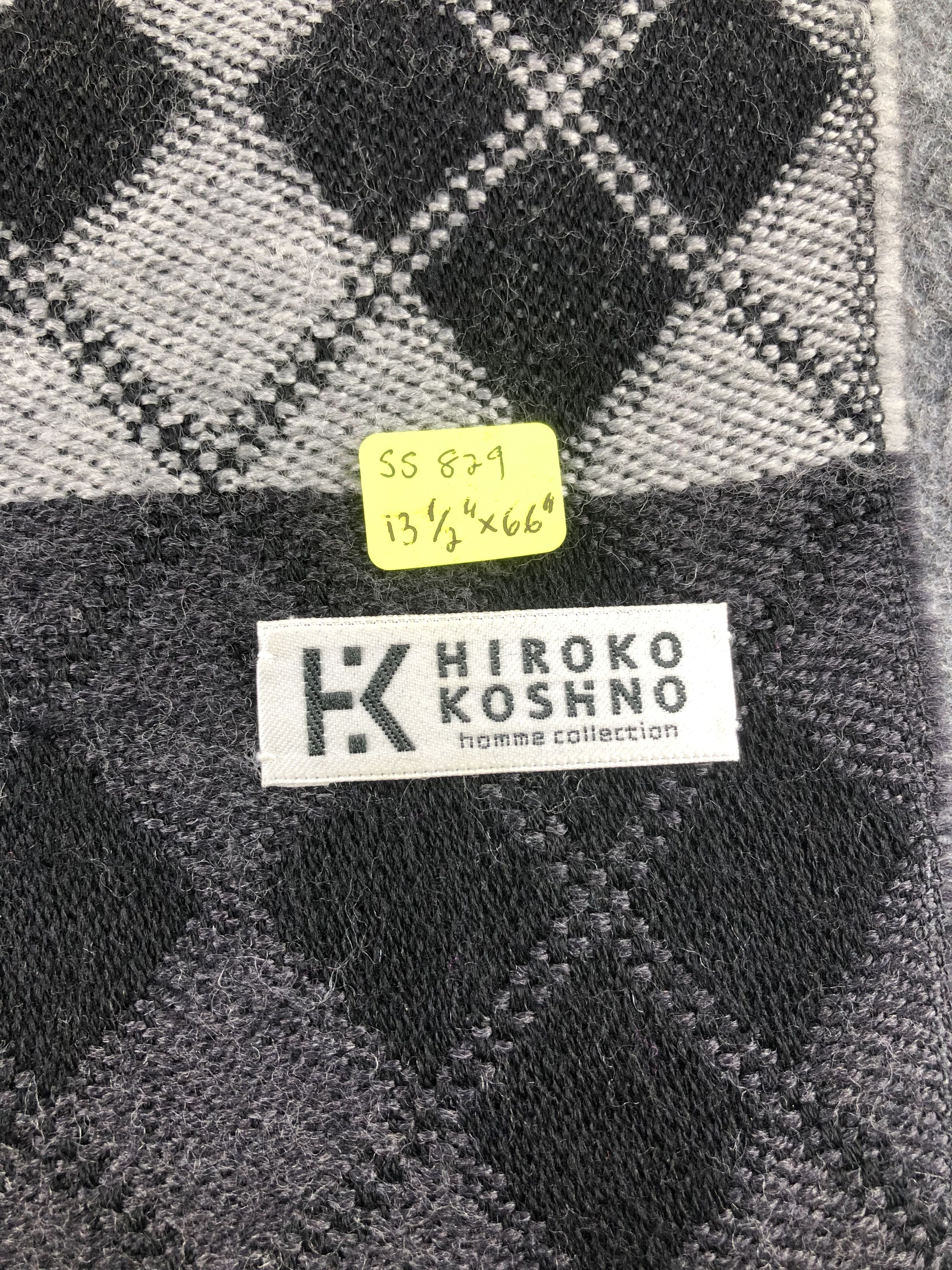 Hiroko Koshino Homme Hiroko Koshino Homme Scarf / Muffler / Neckwear Size ONE SIZE - 4 Thumbnail