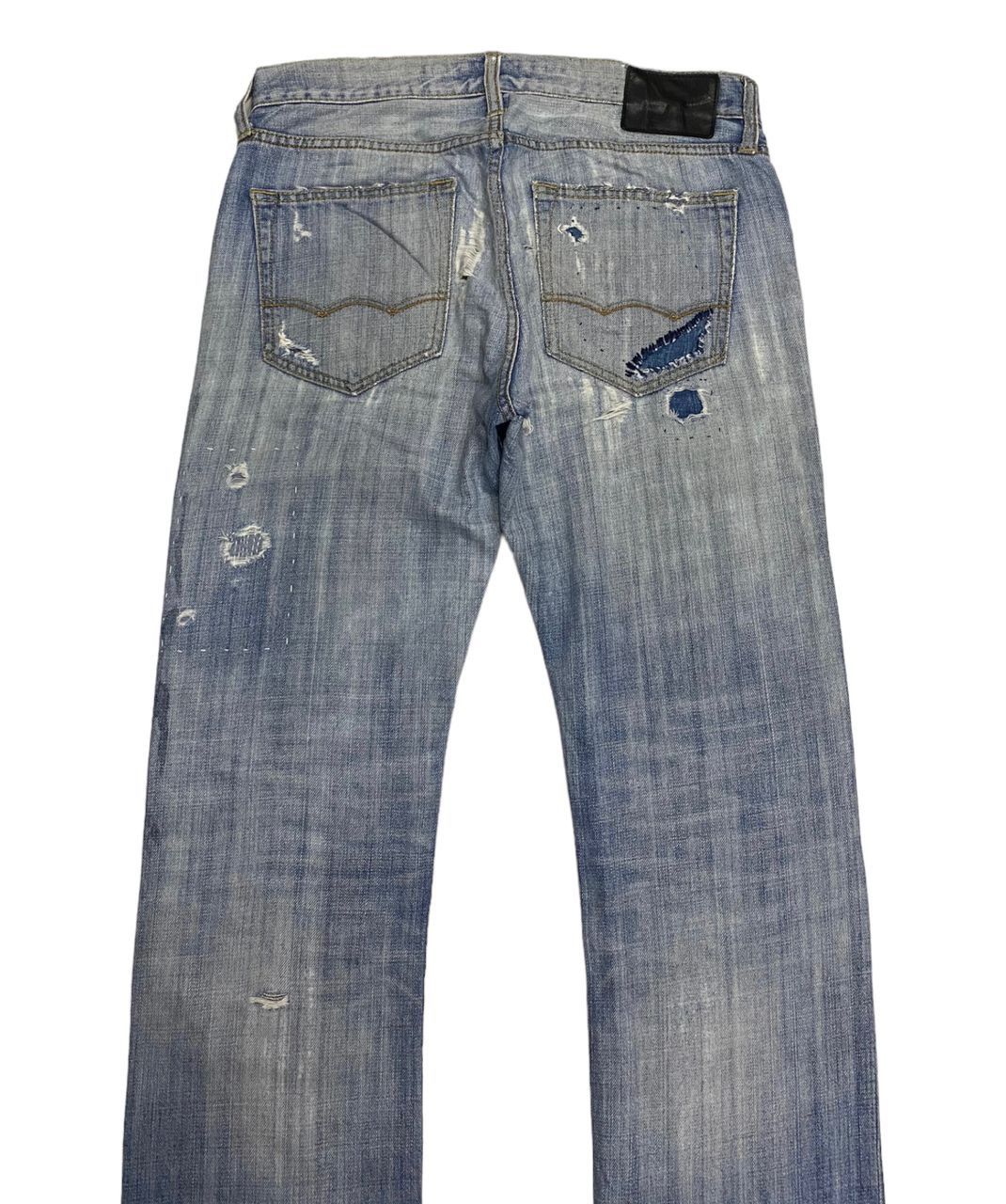 If Six Was Nine 🔥SASHIKO BORO PATCHWORK DENIM DISTRESSED BY AMERICAN EAGLE Size US 32 / EU 48 - 9 Thumbnail