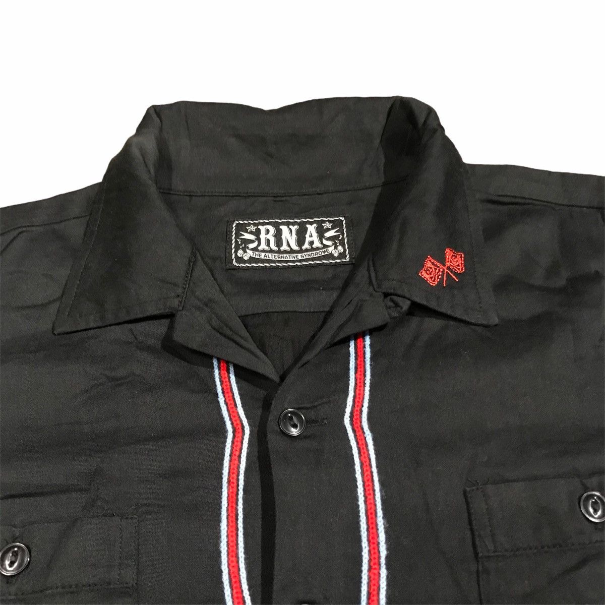 Hysteric Glamour RNA Japan Rayon Bowling Camp Collar Shirt Embroidery Size US M / EU 48-50 / 2 - 3 Thumbnail
