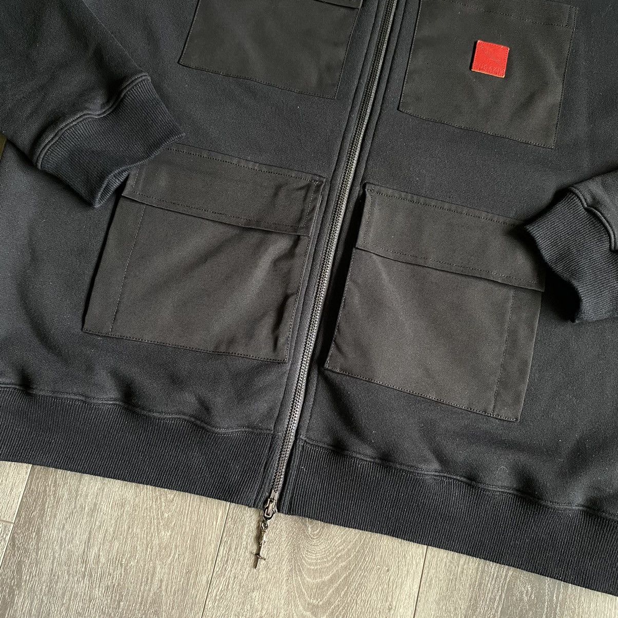 Fugazi Fugazi Technician Multi Pocket Zip Up Hoodie Black Size US XL / EU 56 / 4 - 3 Thumbnail