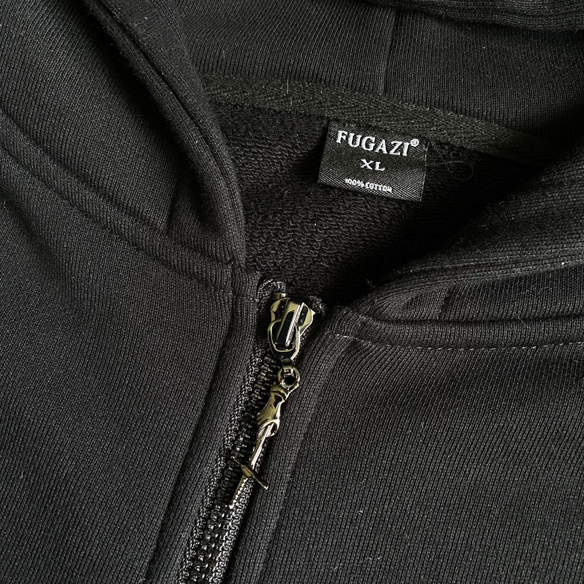 Fugazi Fugazi Technician Multi Pocket Zip Up Hoodie Black Size US XL / EU 56 / 4 - 6 Thumbnail