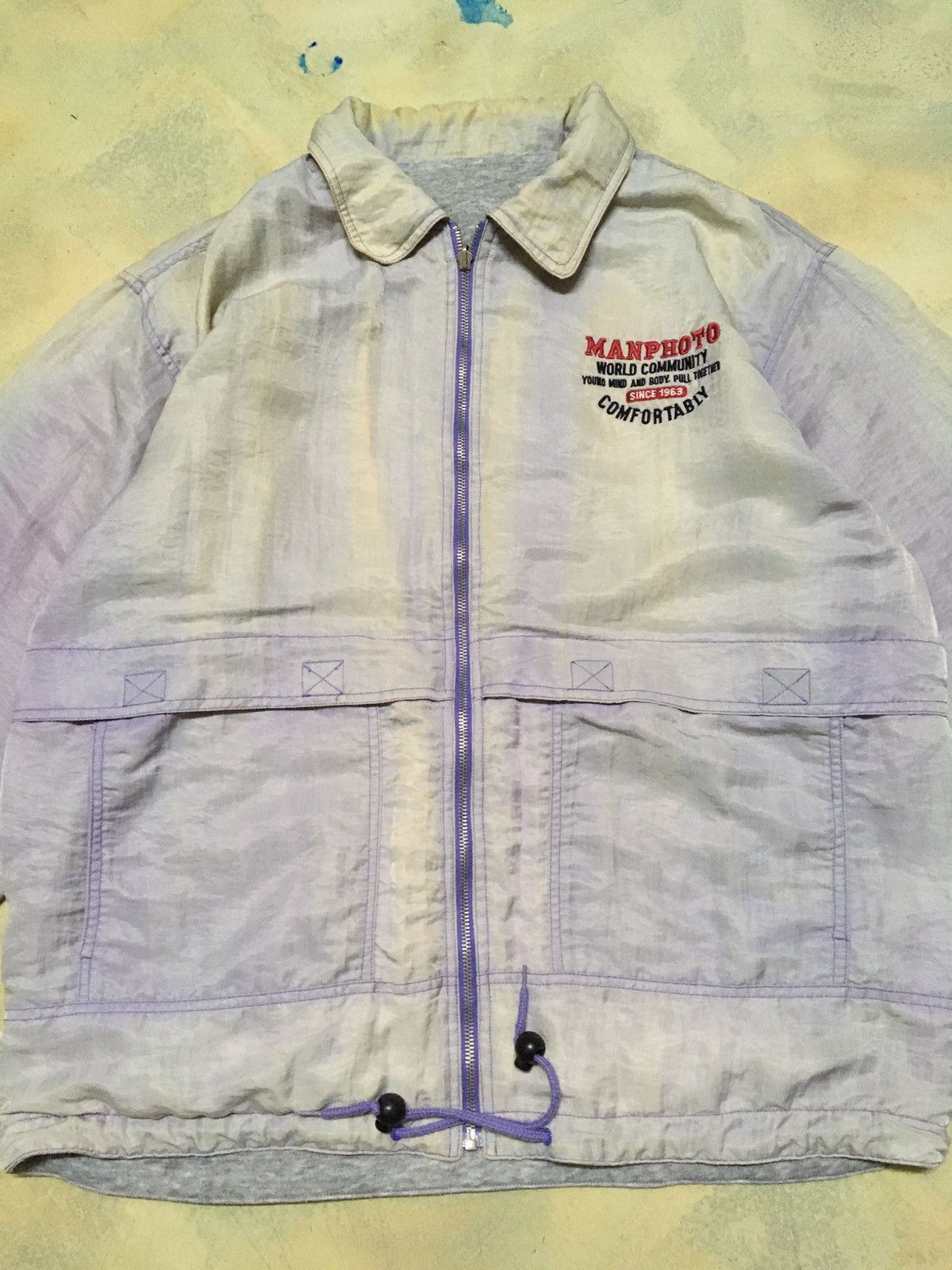 Japanese Brand Man Photo World Community Reversible Jacket Size US L / EU 52-54 / 3 - 6 Thumbnail