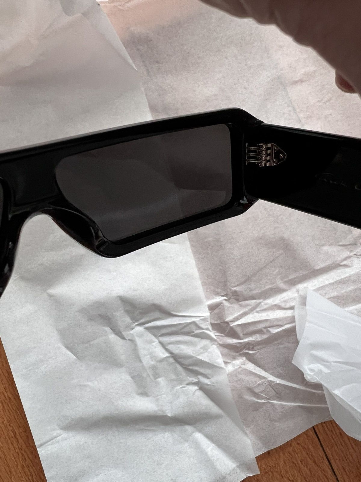 Rick Owens Rick Owens Geth Sunglasses Size ONE SIZE - 8 Thumbnail