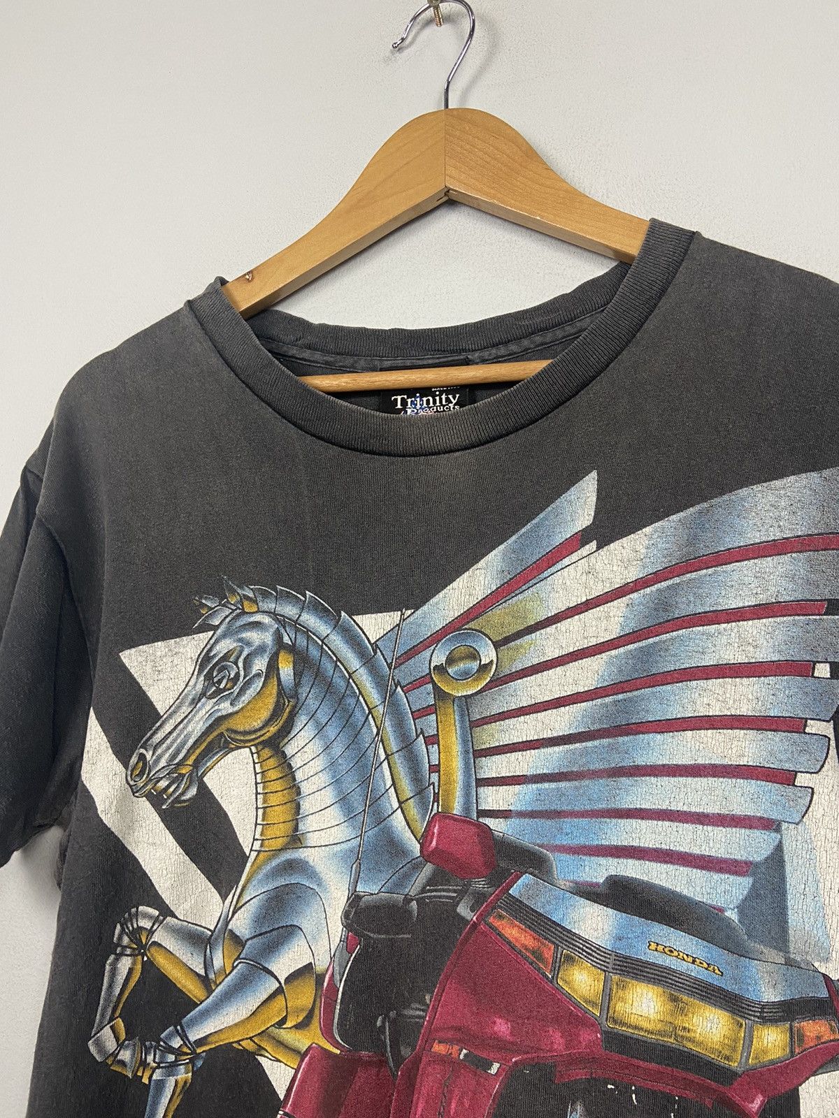 Honda Vintage 1984 Honda Gold Wing Luxurious GL1200 3D Graphic Tee Size US M / EU 48-50 / 2 - 7 Thumbnail