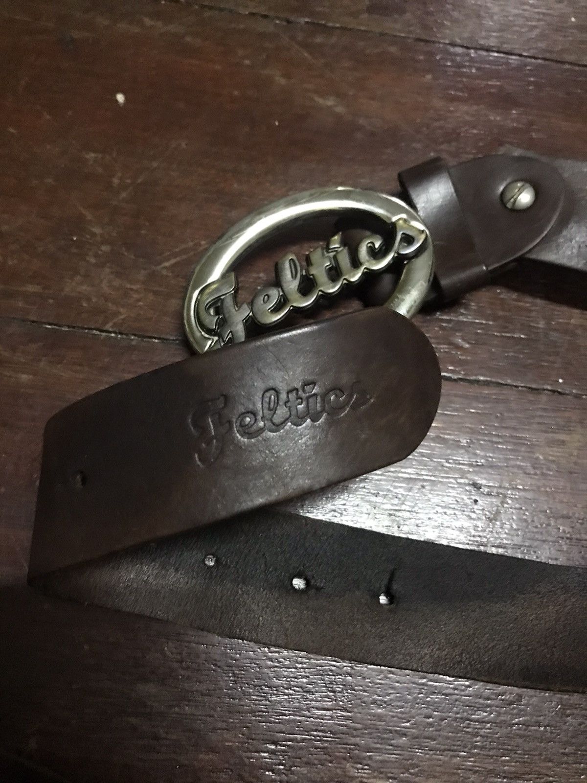 Leather × Other Leather belt feltics Size ONE SIZE - 5 Thumbnail