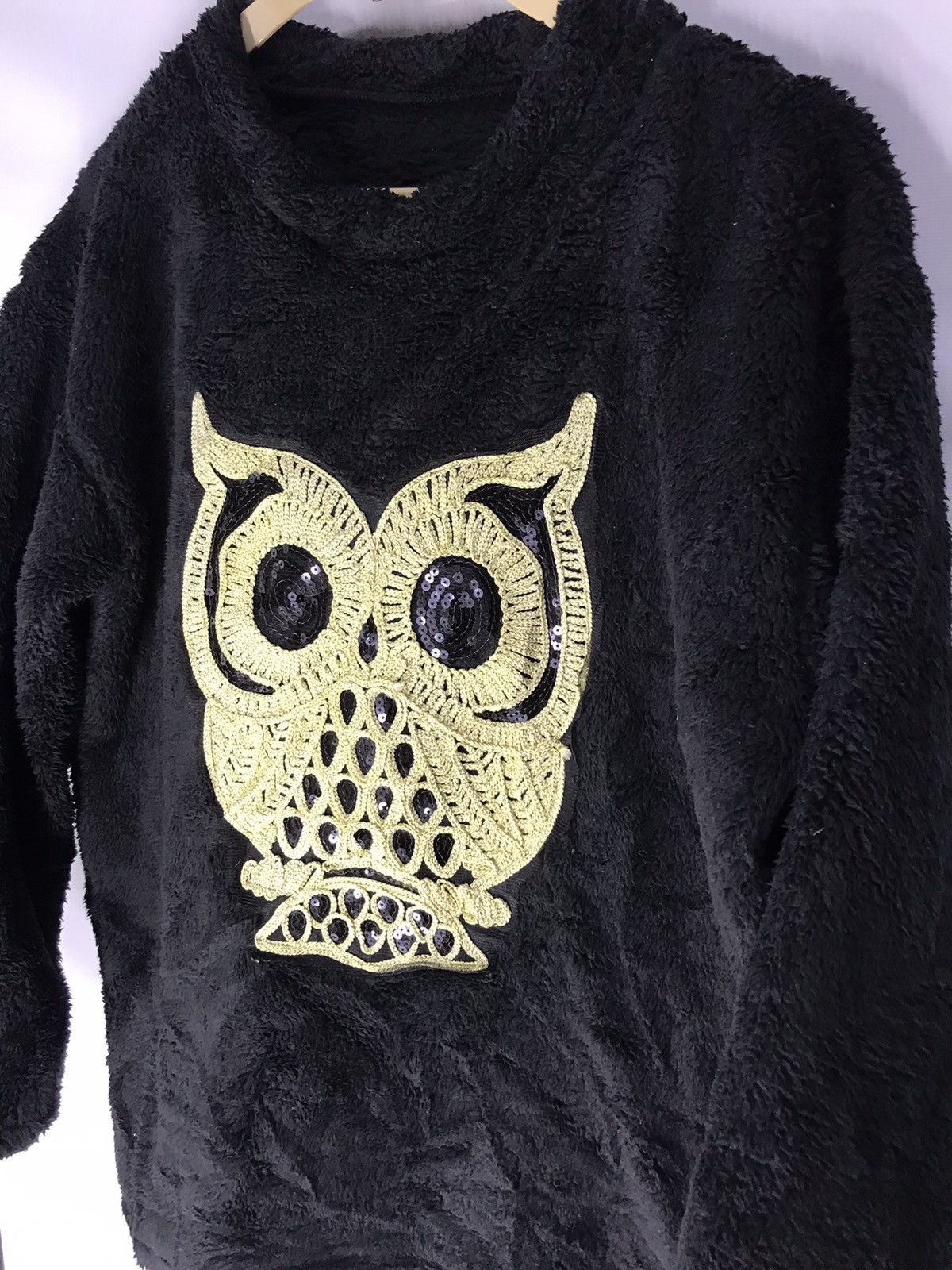 Japanese Brand × Other Owls fleece sweatshirt unbrand Size US M / EU 48-50 / 2 - 4 Thumbnail