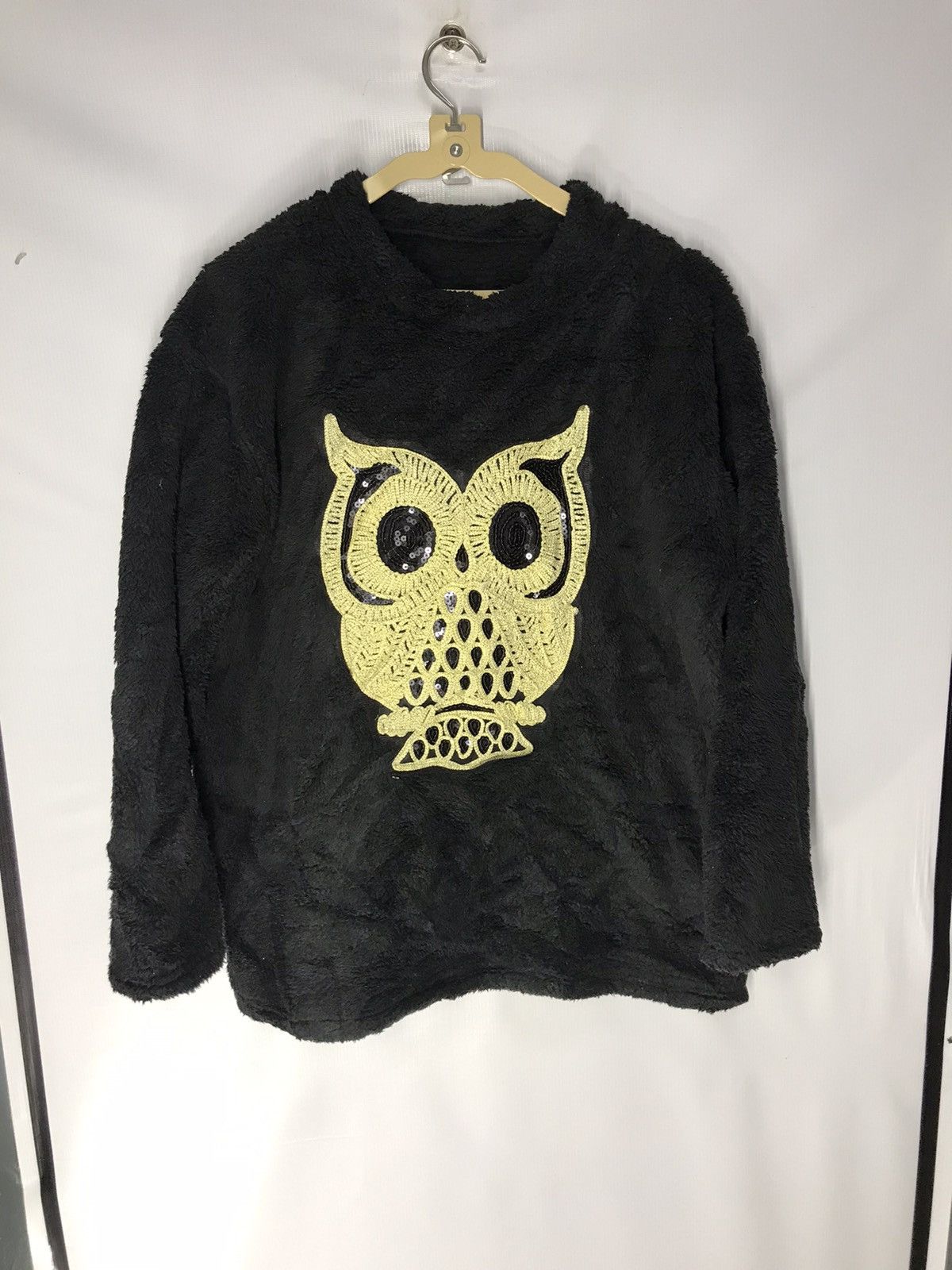 Japanese Brand × Other Owls fleece sweatshirt unbrand Size US M / EU 48-50 / 2 - 5 Thumbnail