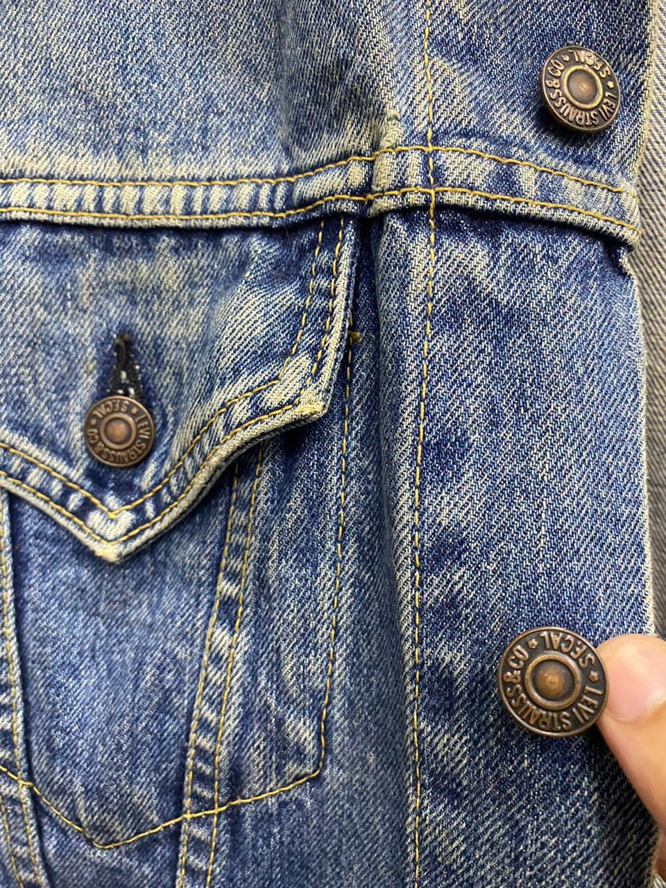 Levi's LEVIS BIG E JAPAN VINTAGE DENIM TRUCKER JACKET Size US S / EU 44-46 / 1 - 10 Thumbnail