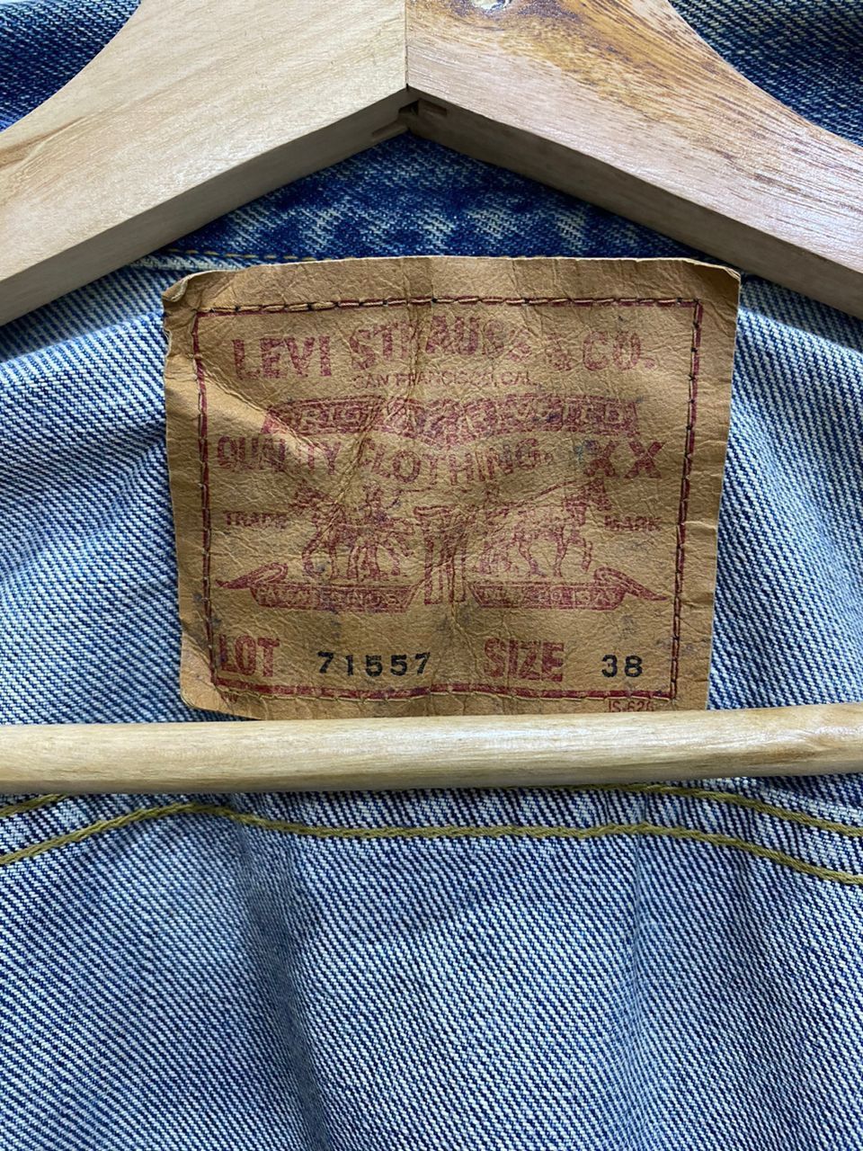Levi's LEVIS BIG E JAPAN VINTAGE DENIM TRUCKER JACKET Size US S / EU 44-46 / 1 - 8 Thumbnail