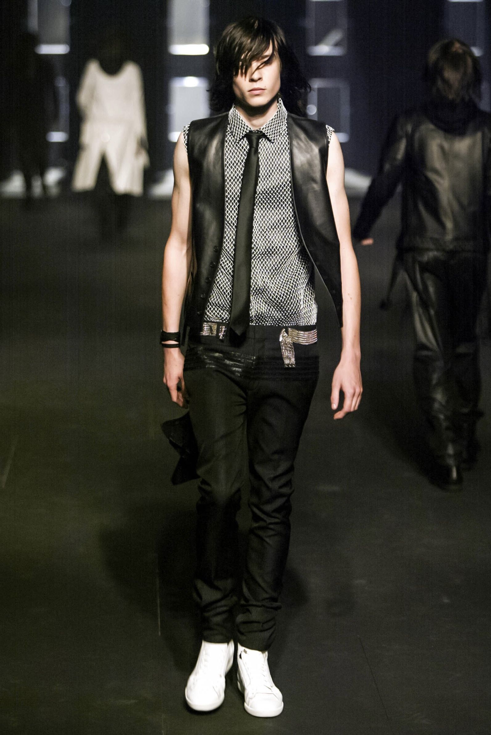 Dior × Hedi Slimane S/S 2004 "Strip" Runway Shiny Handkerchief (SS04, Homme) Size ONE SIZE - 11 Thumbnail