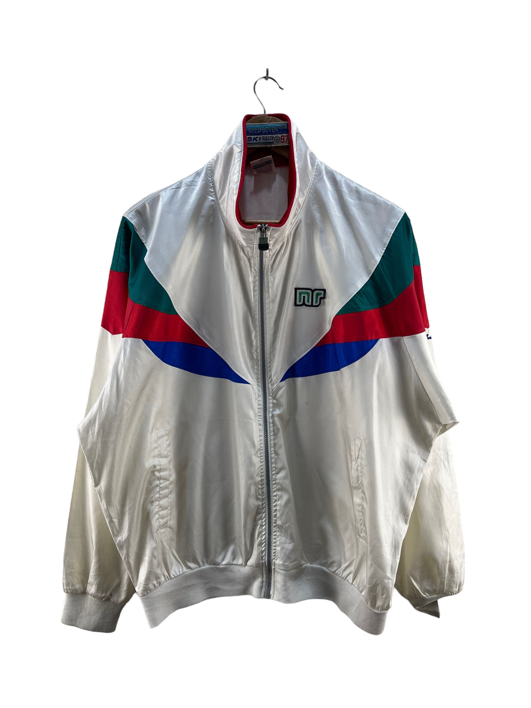 Japanese Brand Vintage Fujitsu Windbreaker Jacket Size US L / EU 52-54 / 3 - 2 Thumbnail