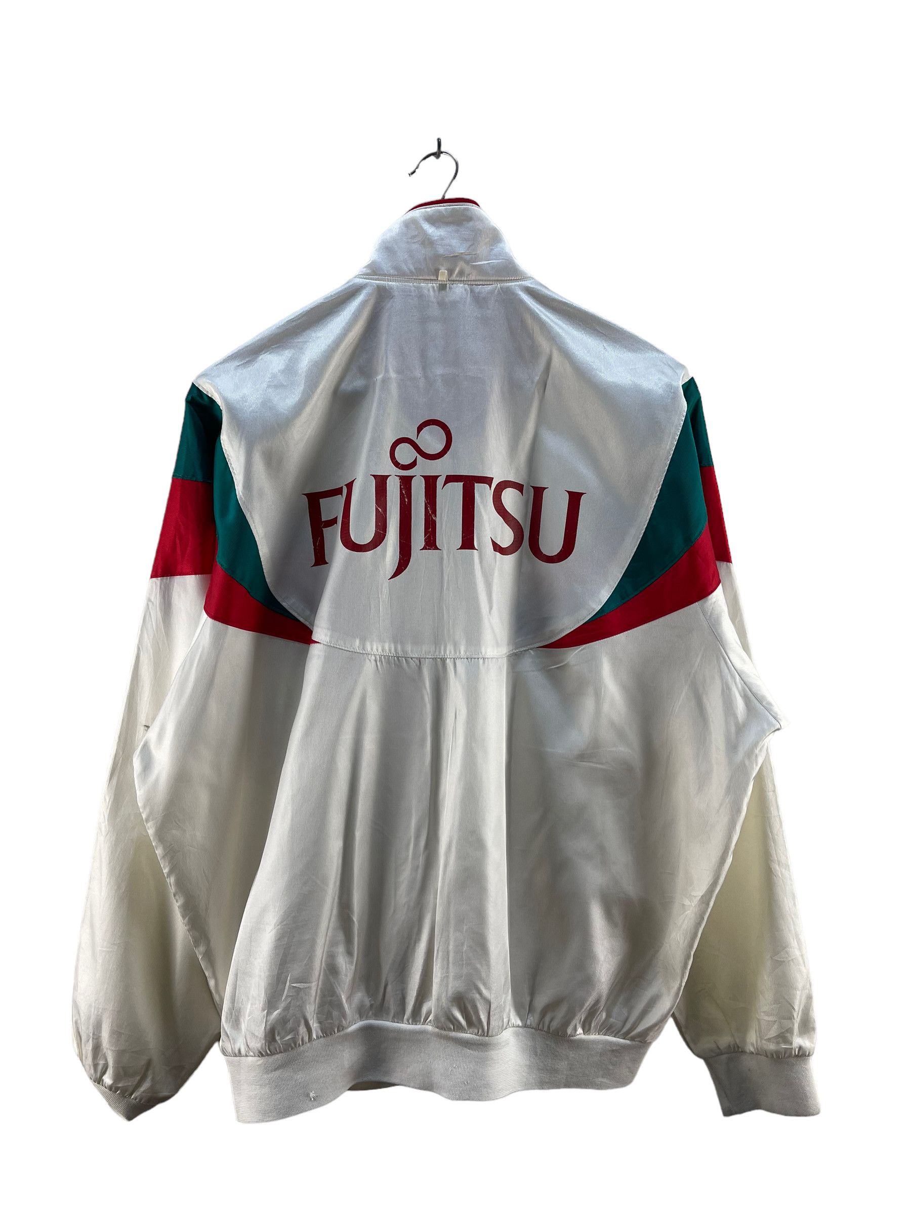 Japanese Brand Vintage Fujitsu Windbreaker Jacket Size US L / EU 52-54 / 3 - 1 Thumbnail