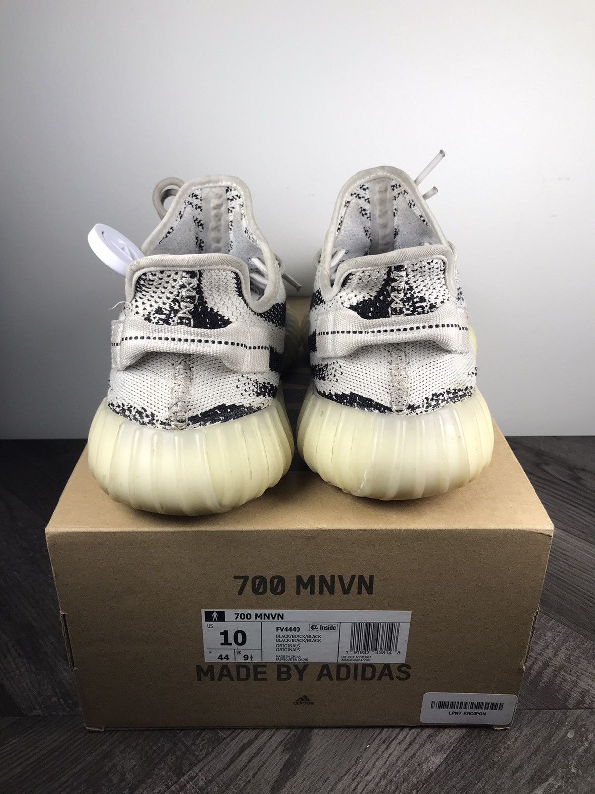 Adidas × Kanye West Adidas Yeezy Boost 350 V2 Zebra Size US 9.5 / EU 42-43 - 3 Thumbnail