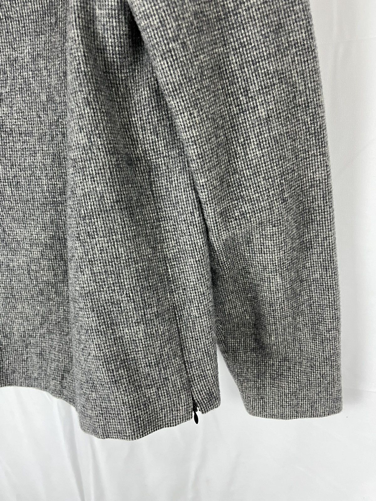 Raf Simons AW 1999 Hidden Zipper Woven Suiting Sweater Size US M / EU 48-50 / 2 - 6 Thumbnail