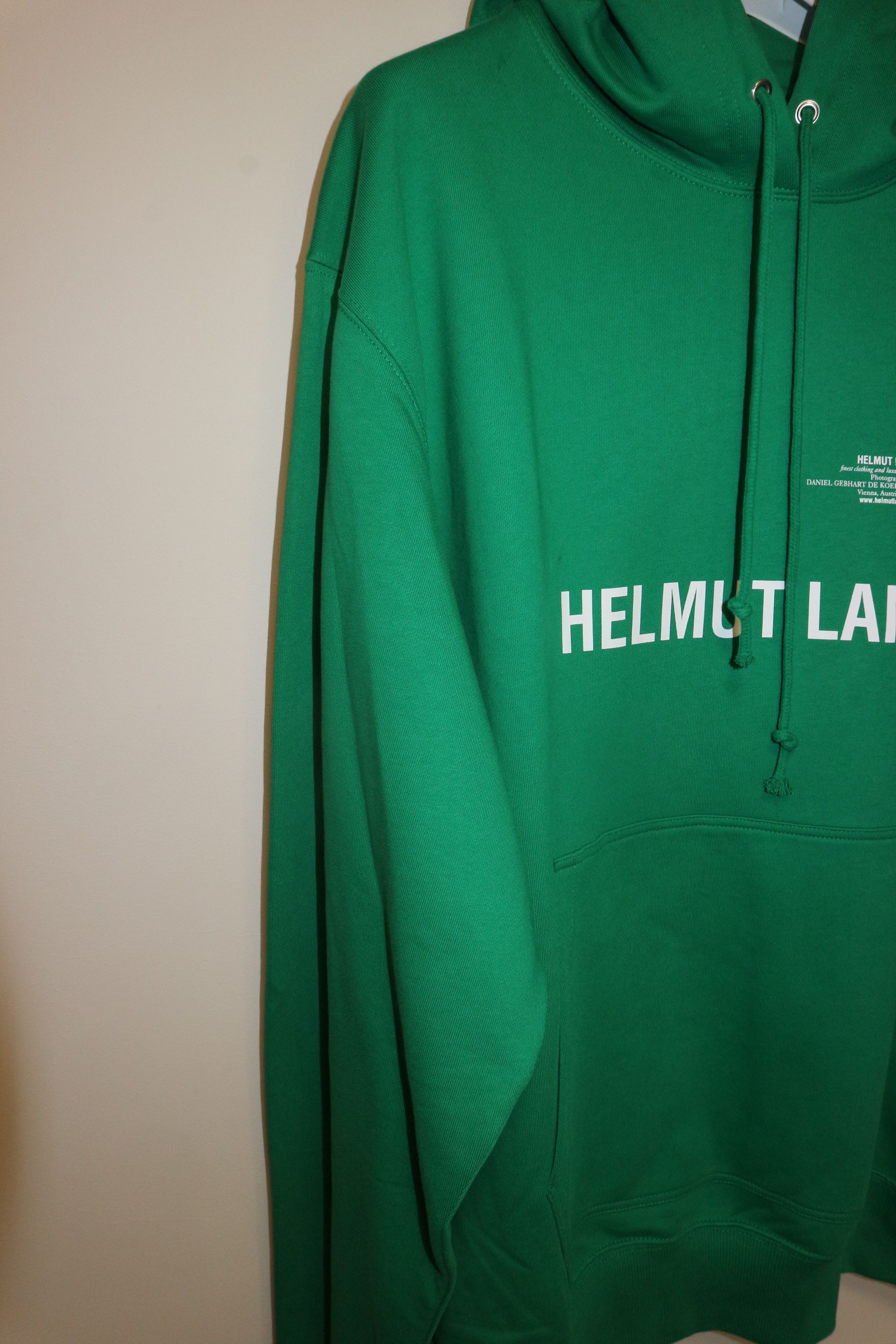 Helmut Lang VIENNA POSTCARD HOODIE Size US L / EU 52-54 / 3 - 6 Thumbnail