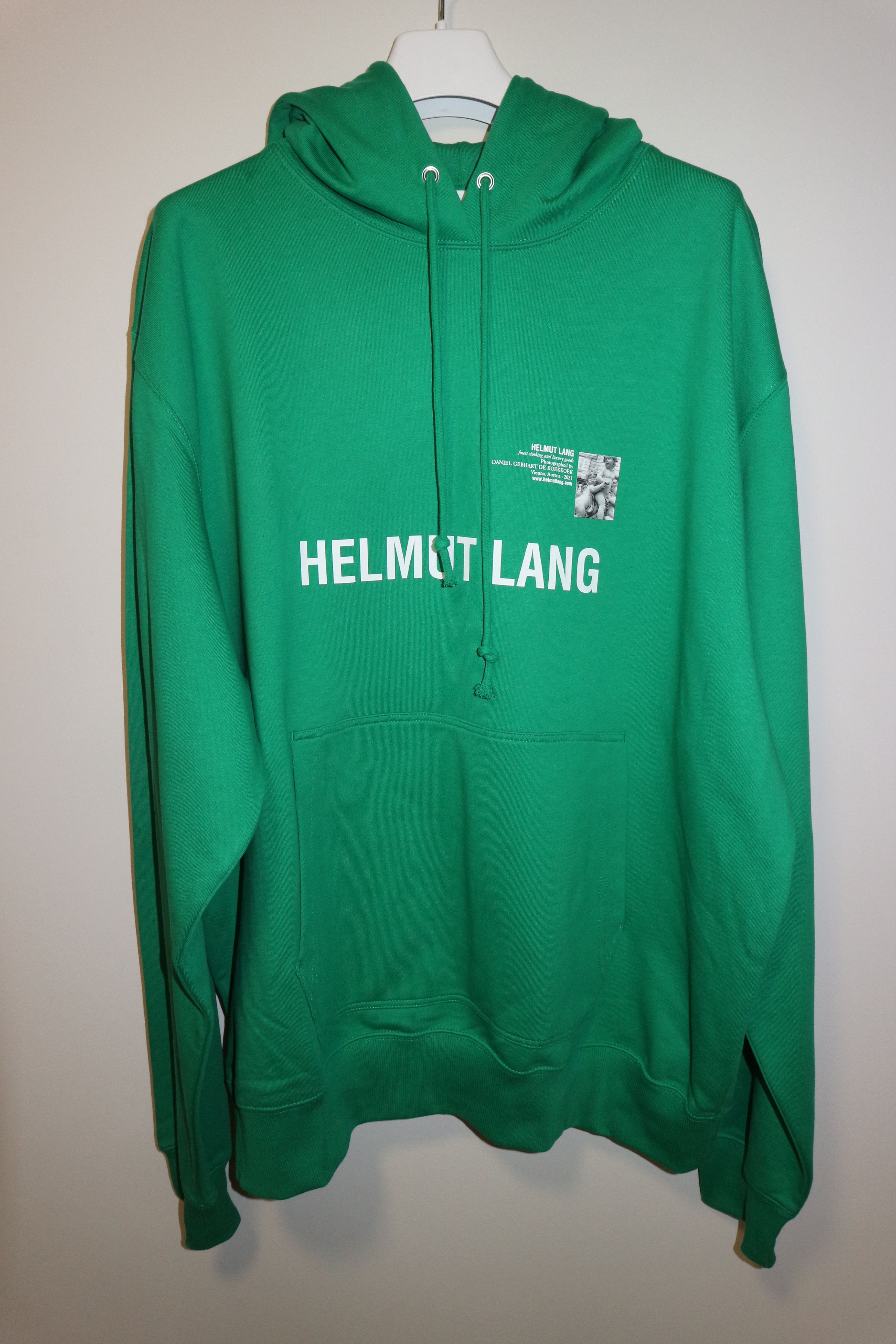 Helmut Lang VIENNA POSTCARD HOODIE Size US L / EU 52-54 / 3 - 2 Thumbnail