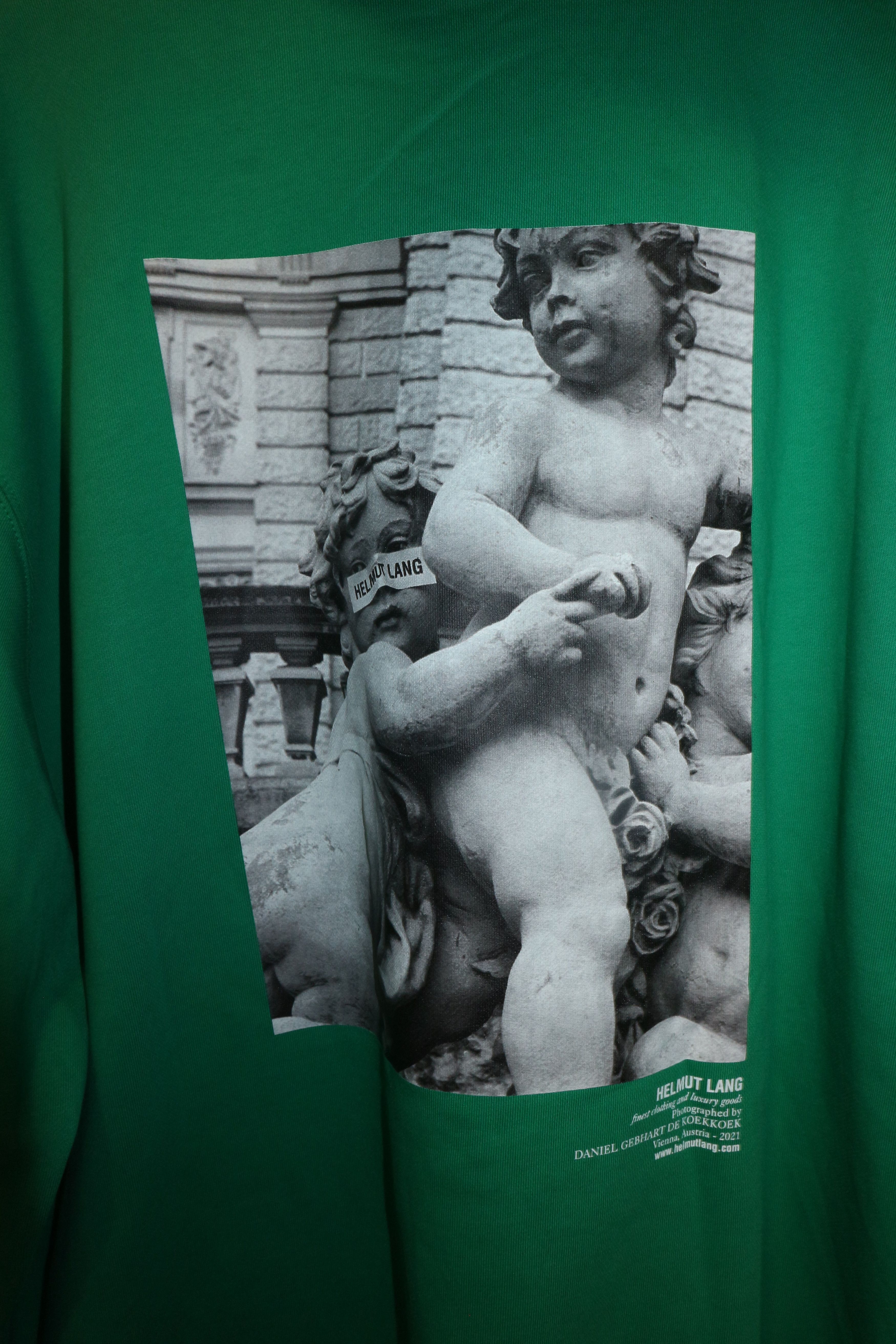 Helmut Lang VIENNA POSTCARD HOODIE Size US L / EU 52-54 / 3 - 8 Thumbnail