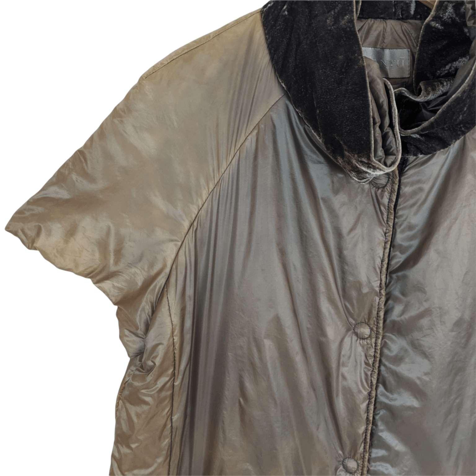 Designer MANTU Italian Designer Sleeveless Rain Jacket For Women Size S / US 4 / IT 40 - 4 Thumbnail