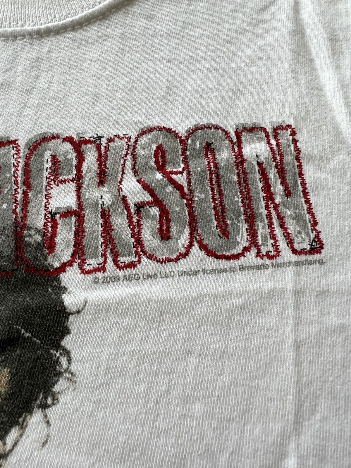 Band Tees Vintage 2009 Michael Jackson White Tee (Spice Girls) Size M / US 6-8 / IT 42-44 - 7 Thumbnail