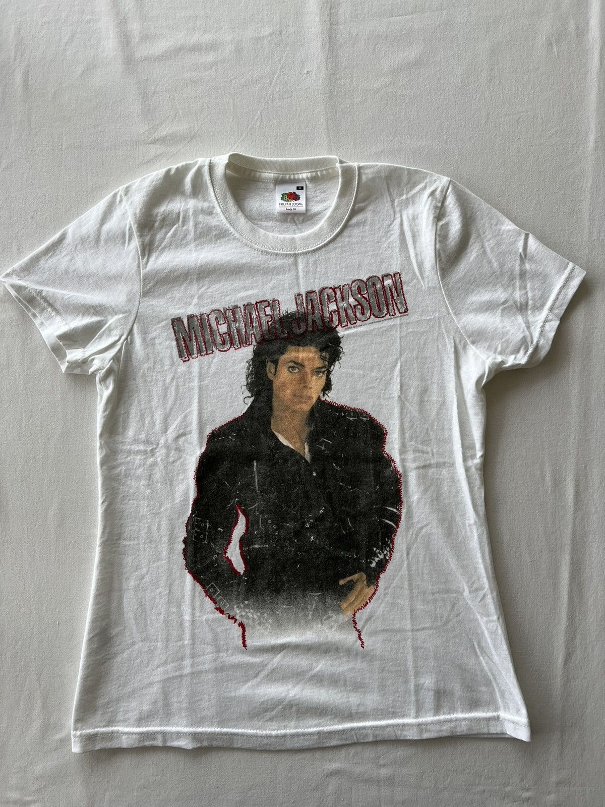 Band Tees Vintage 2009 Michael Jackson White Tee (Spice Girls) Size M / US 6-8 / IT 42-44 - 4 Thumbnail