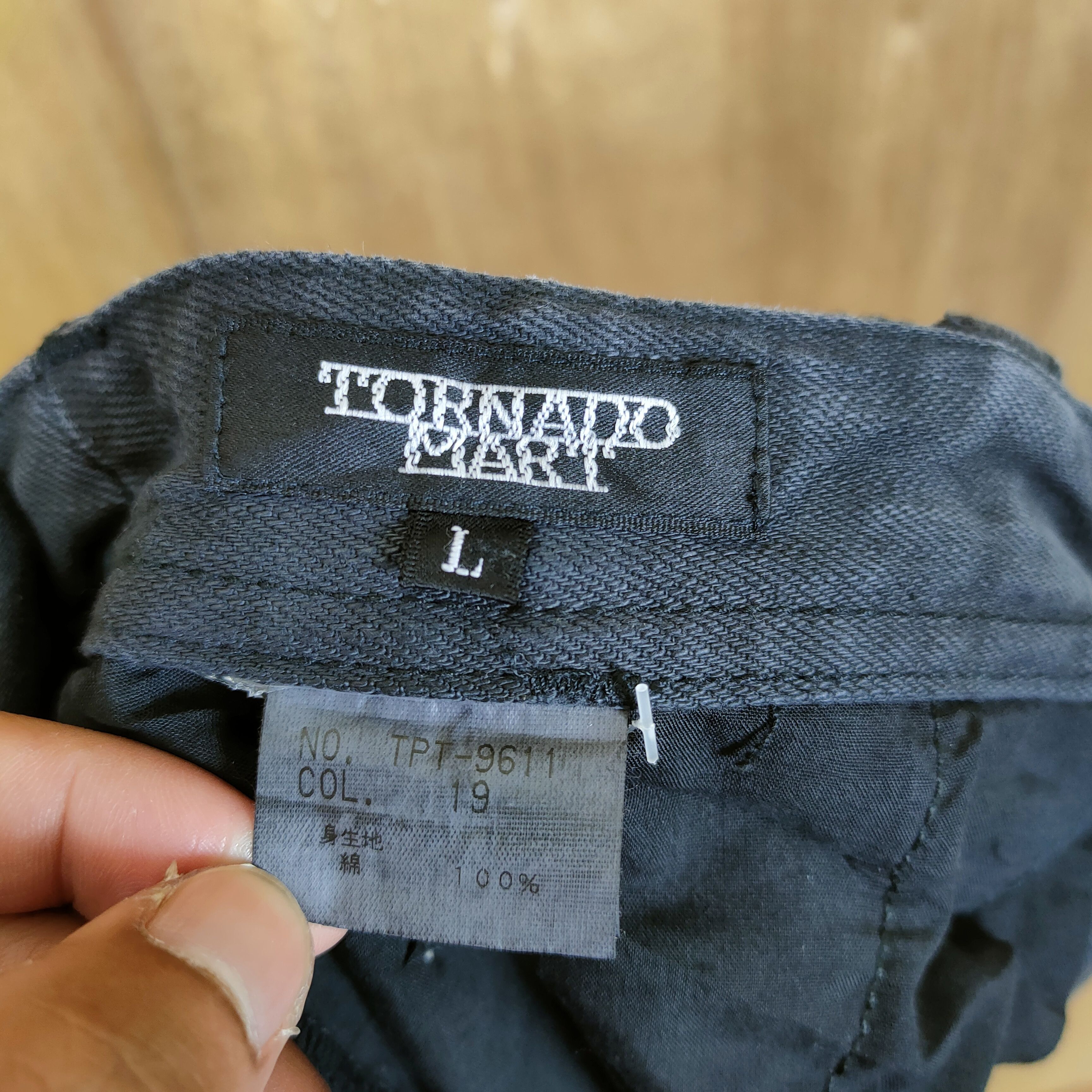 Tornado Mart RARE💥 VINTAGE TORNADO MART BONDAGE CARGO PANTS Size US 33 - 13 Thumbnail