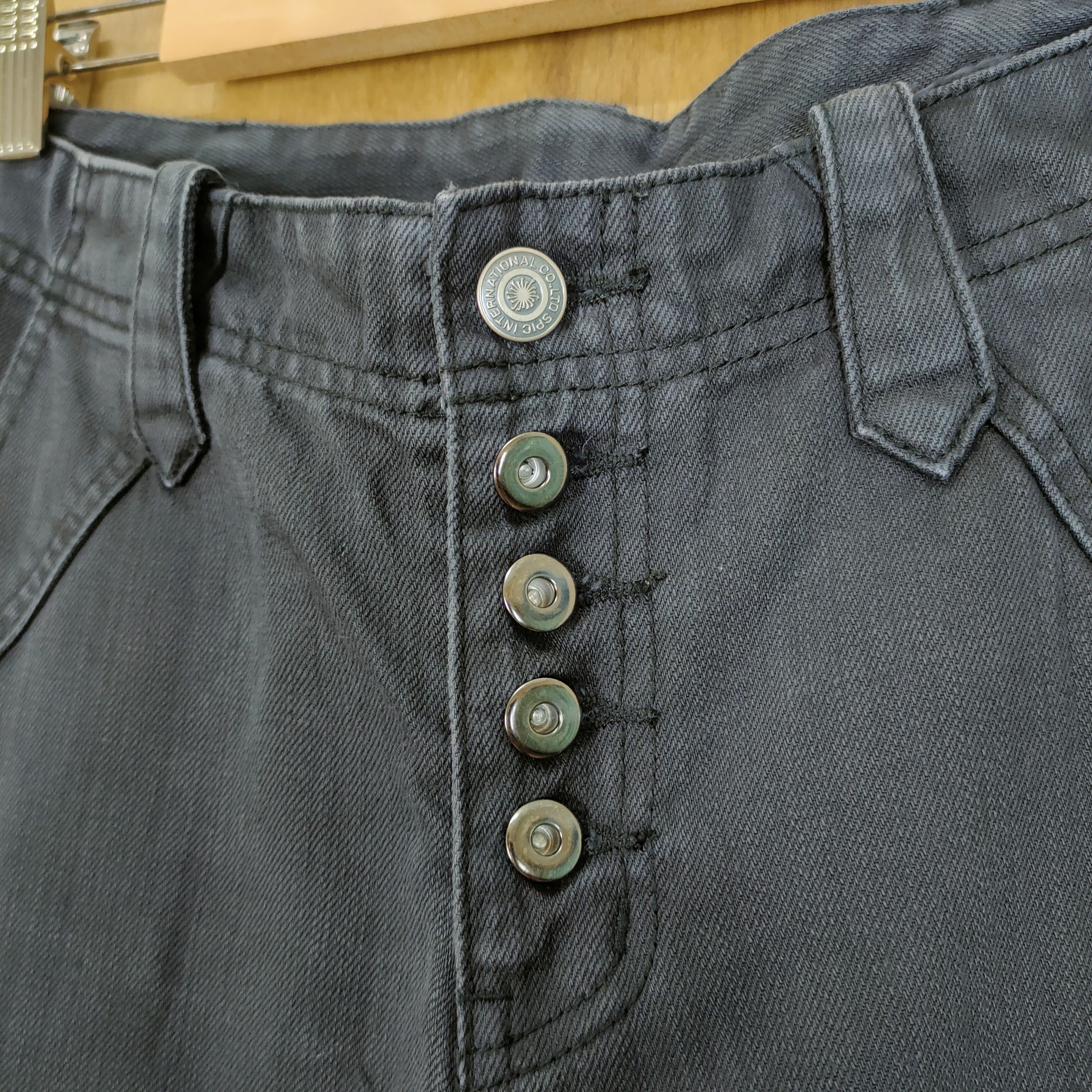 Tornado Mart RARE💥 VINTAGE TORNADO MART BONDAGE CARGO PANTS Size US 33 - 10 Thumbnail