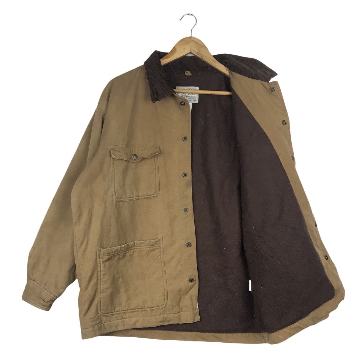 Vintage Vintage 90s Migrant Hunting Chore Jacket Size US L / EU 52-54 / 3 - 9 Thumbnail